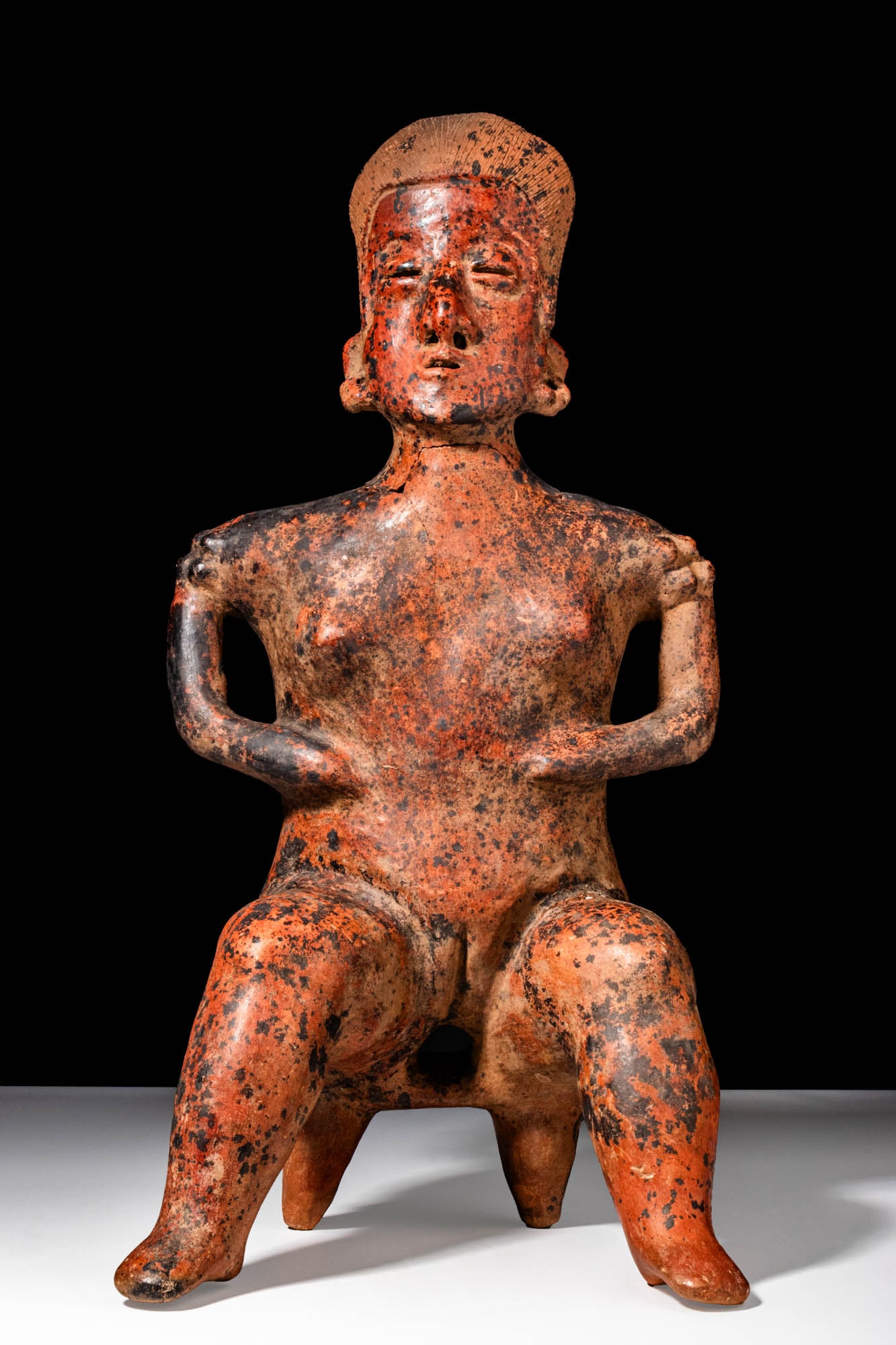 NAYARIT LARGE SEATED FEMALE (1 of 4)