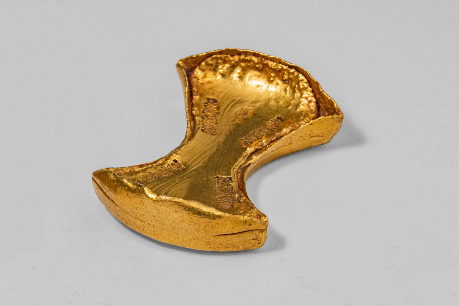 CHINESE GOLD SYCEE YUANBAO INGOT, 186.6 GRAMS 23.3 KARATS (1 of 5)