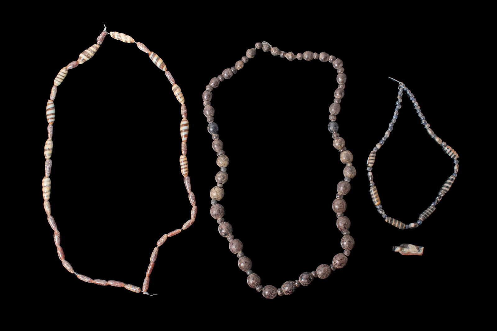 COLLECTION OF EGYPTIAN GLASS BEAD NECKLACES - EX CHRISTIE'S (1 of 5)