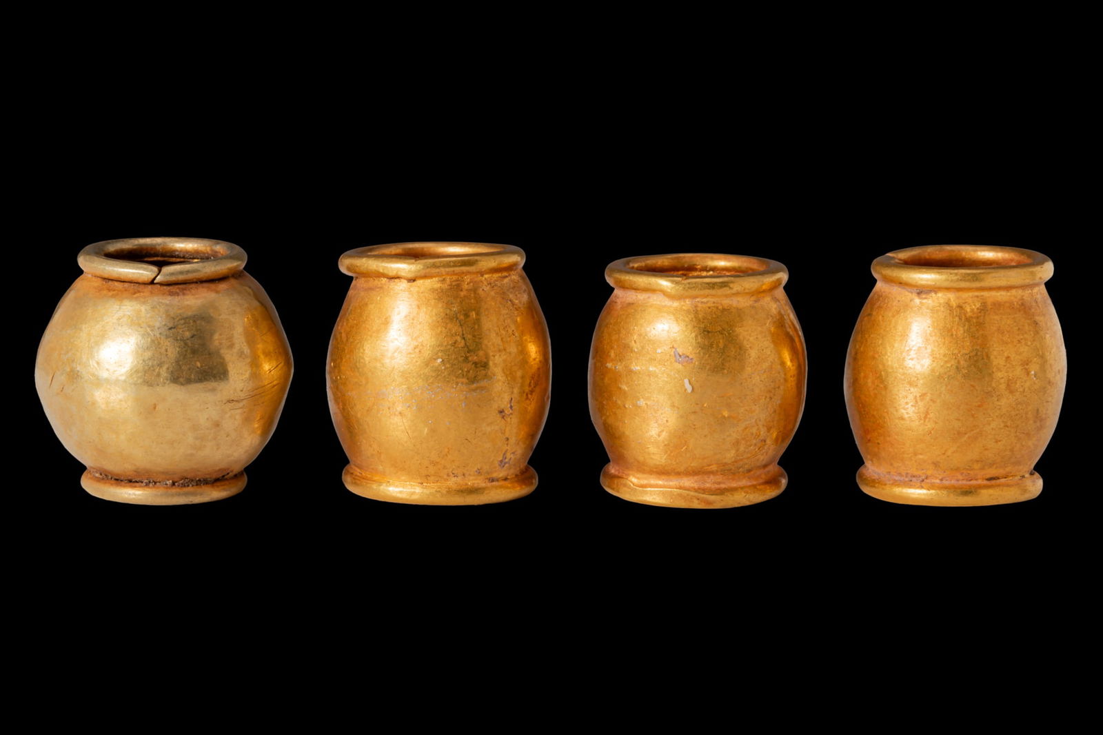 COLLECTION OF GRAECO PHOENICIAN GOLD BEADS (1 of 4)