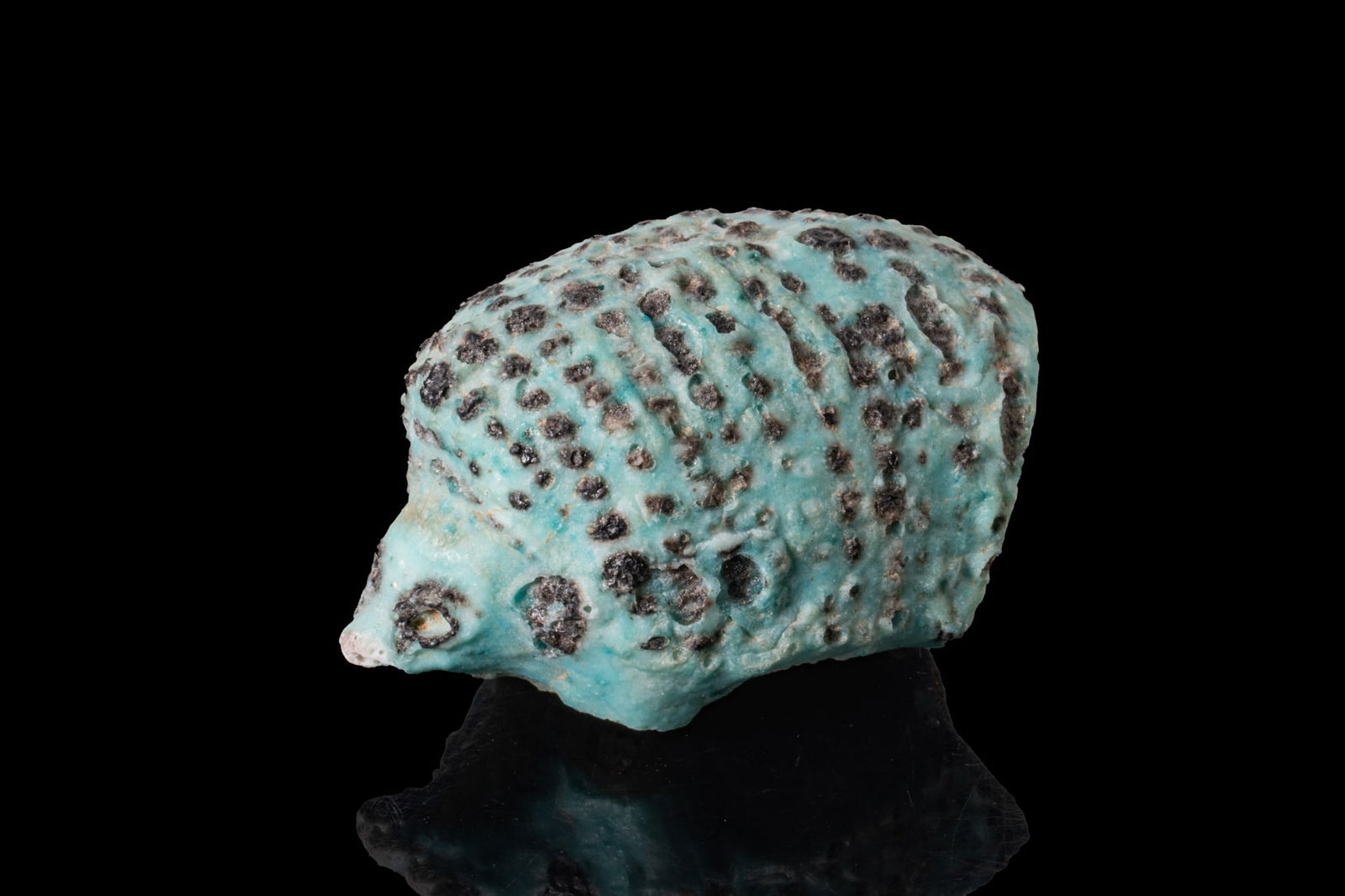 EGYPTIAN FAIENCE HEDGEHOG (1 of 5)