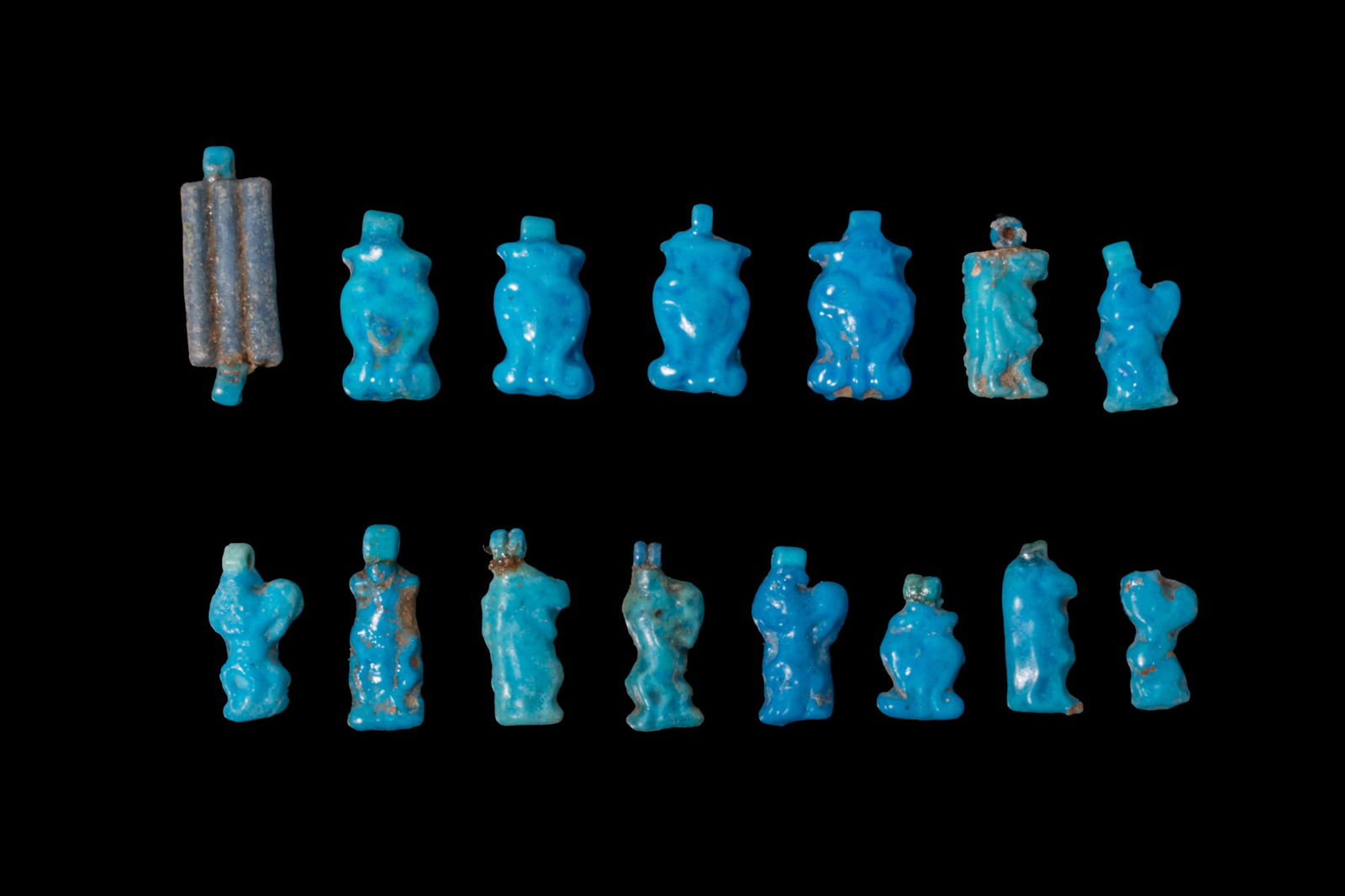 COLLECTION OF EGYPTIAN FAIENCE AMULETS - EX CHRISTIE'S (1 of 2)