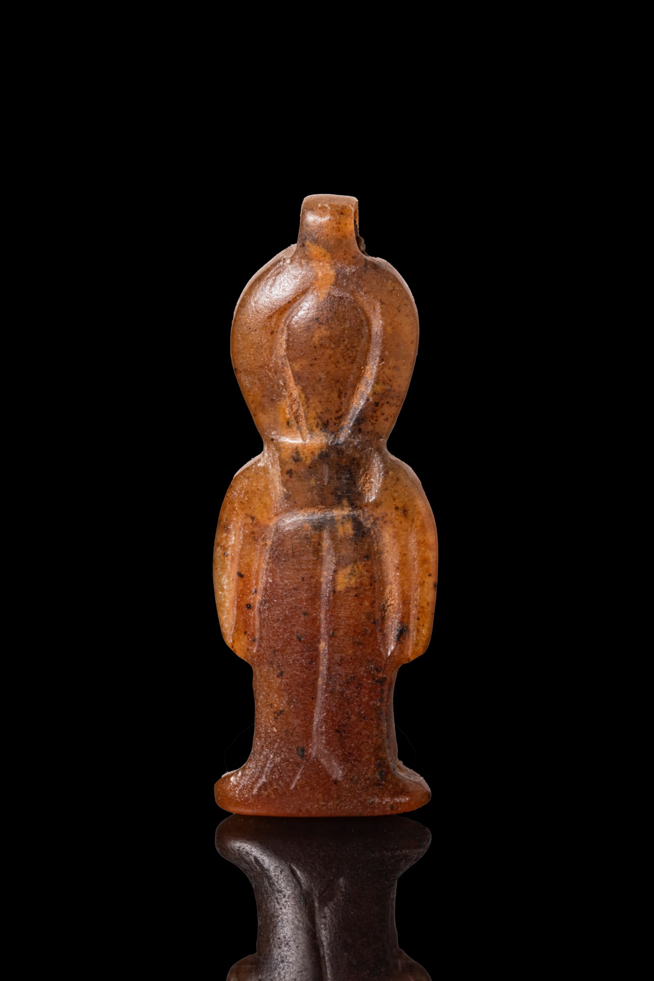 EGYPTIAN CARNELIAN TAYET ISIS AMULET (1 of 3)