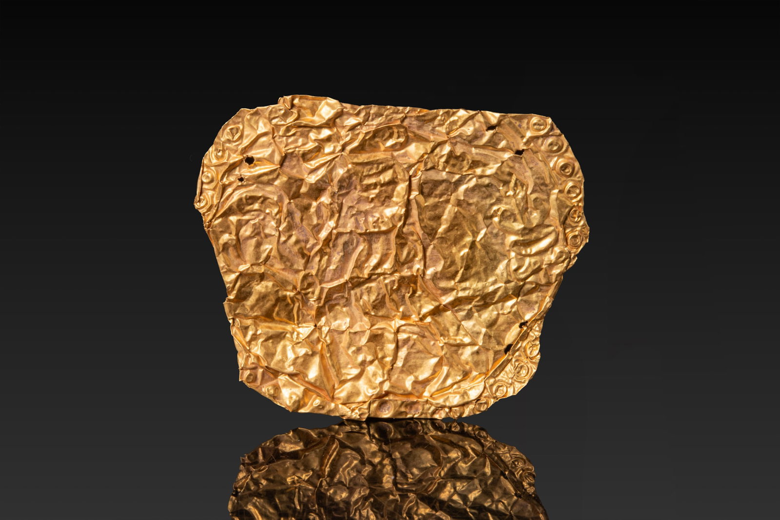 GREEK HIGH KARAT GOLD MEDALLION WITH ANIMAL (1 of 3)