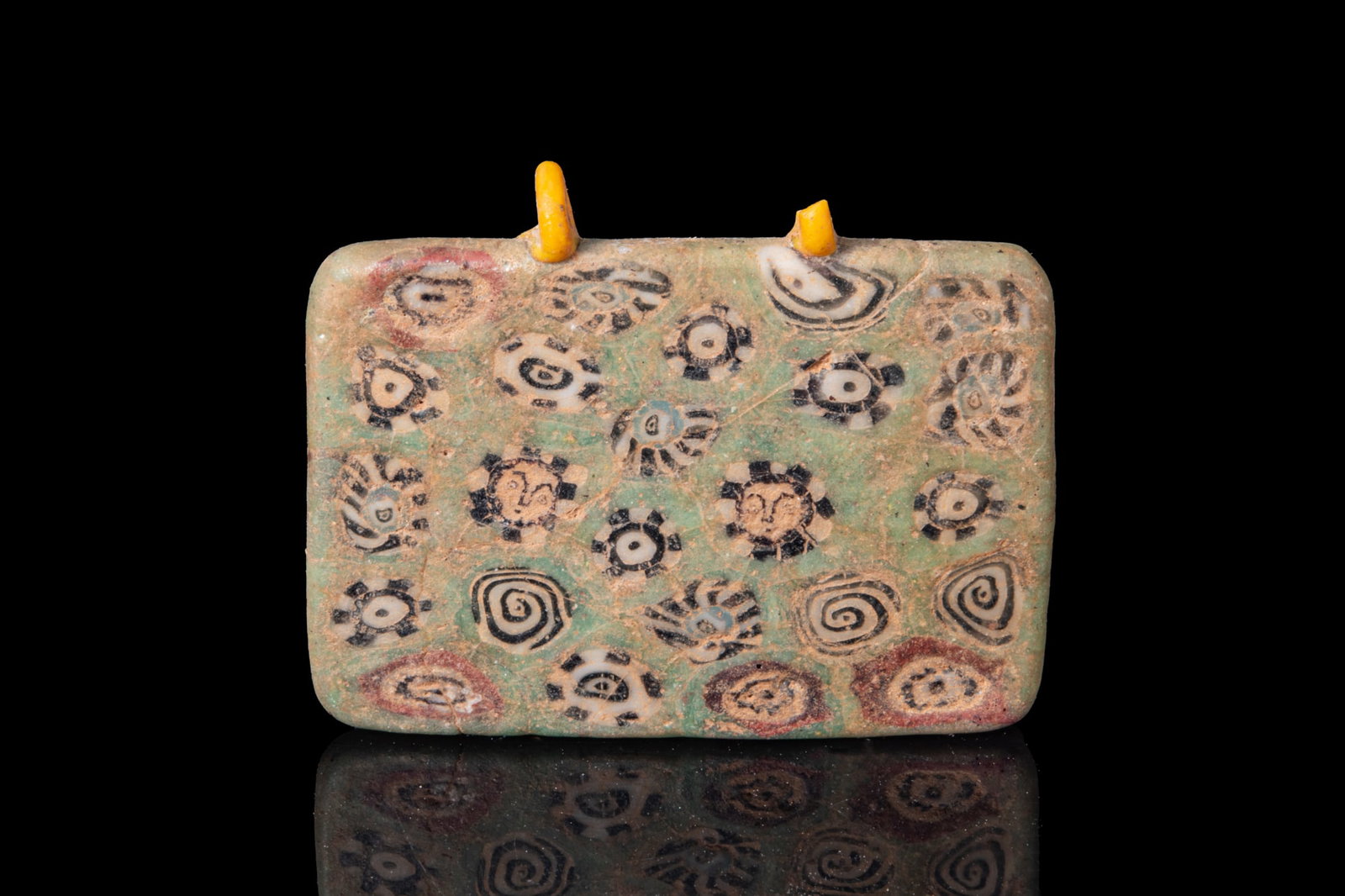 ROMAN MILLEFIORI MOSAIC GLASS PENDANT (1 of 3)