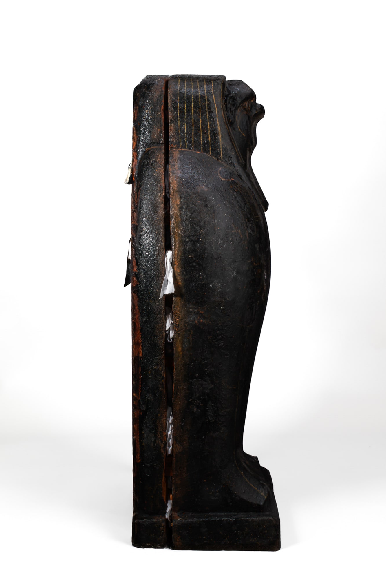 WOODEN COFFIN FOR OSIRIAN CORN-MUMMY - 2