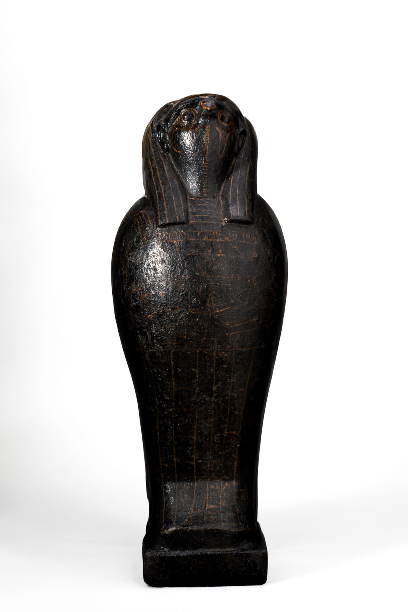 WOODEN COFFIN FOR OSIRIAN CORN-MUMMY - 4