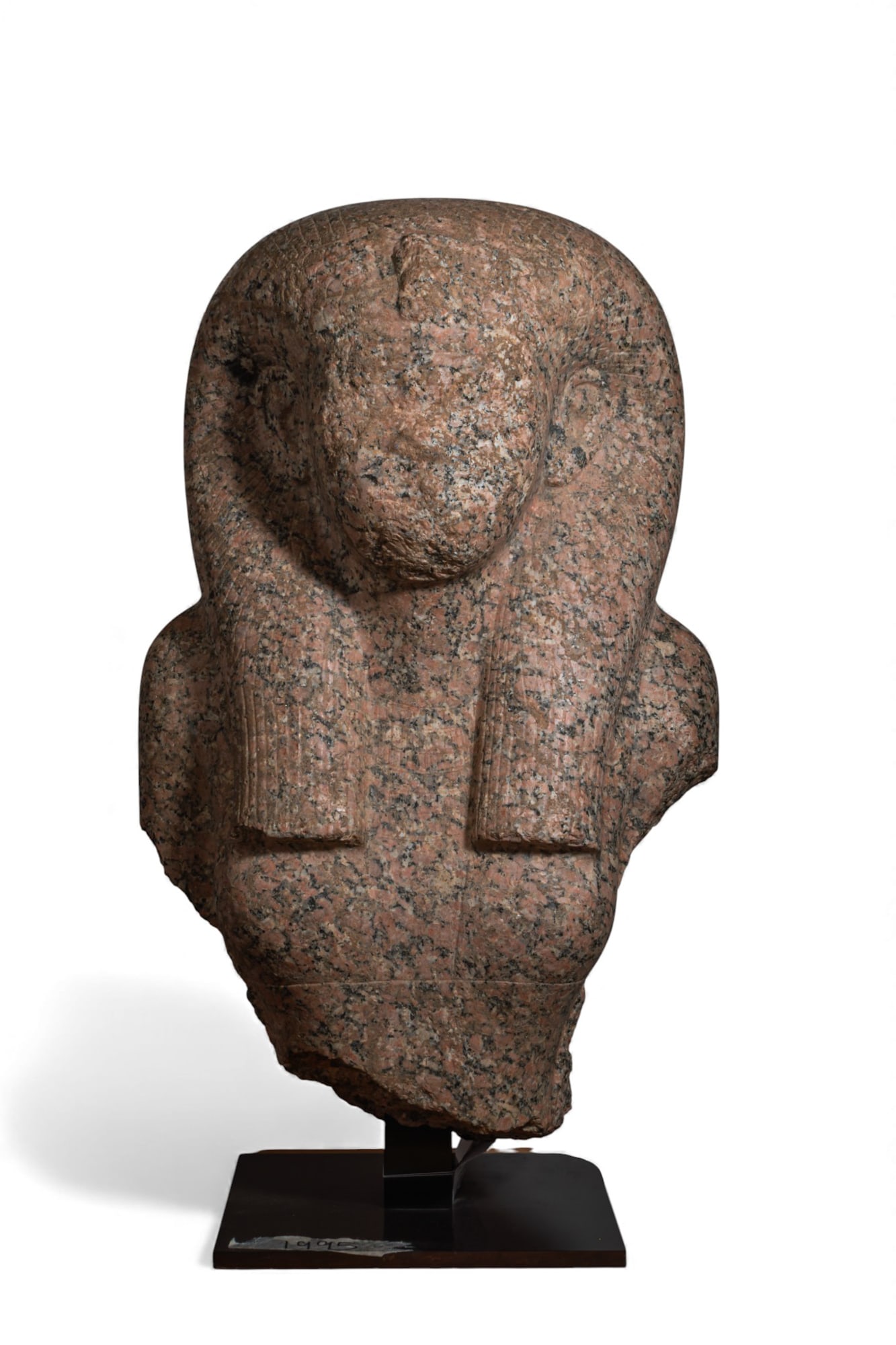 EGYPTIAN GRANITE HEAD AND TORSO OF QUEEN (1 of 8)