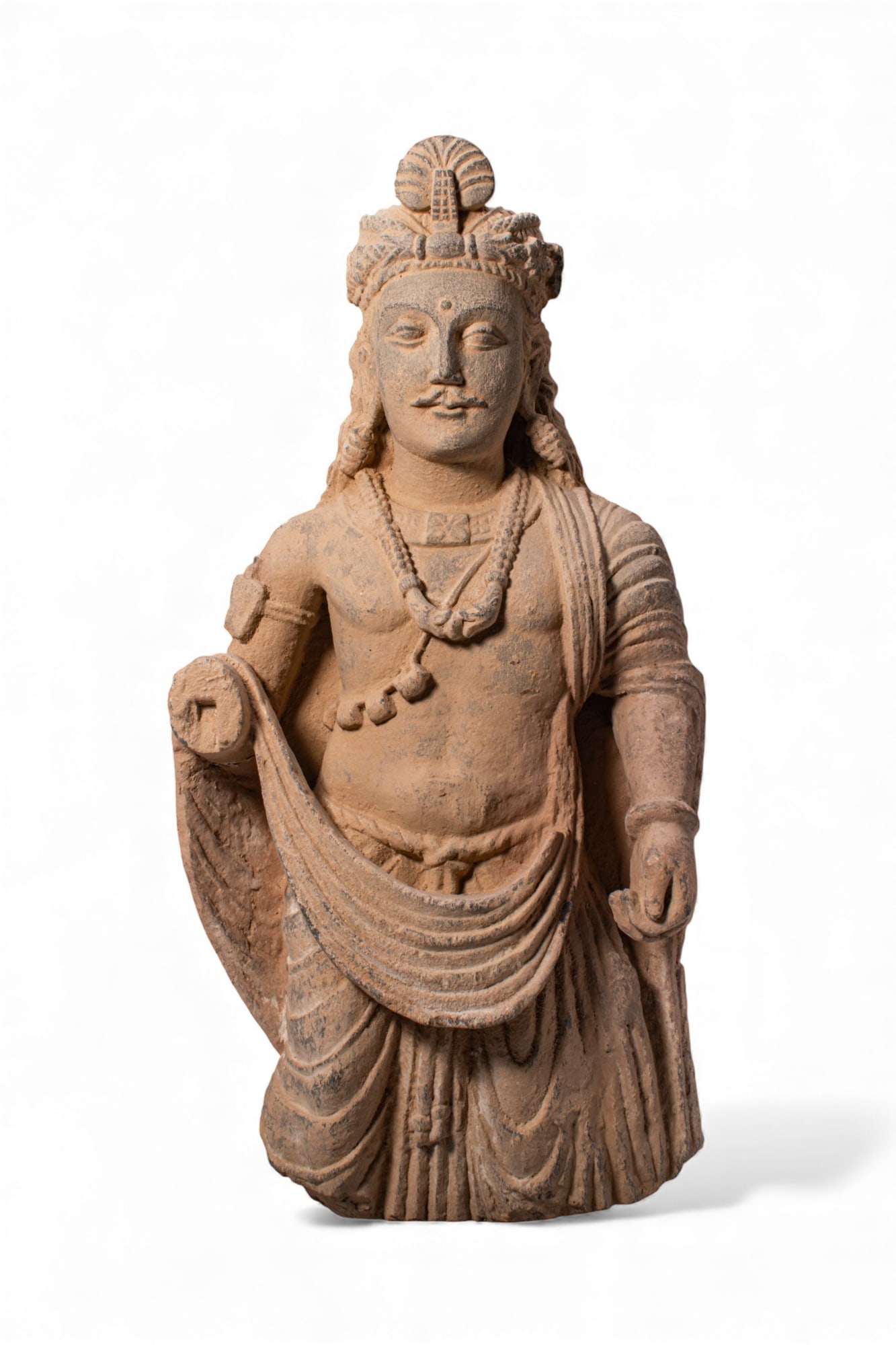GANDHARAN STONE FIGURE OF SHAKYAMUNI (1 of 6)