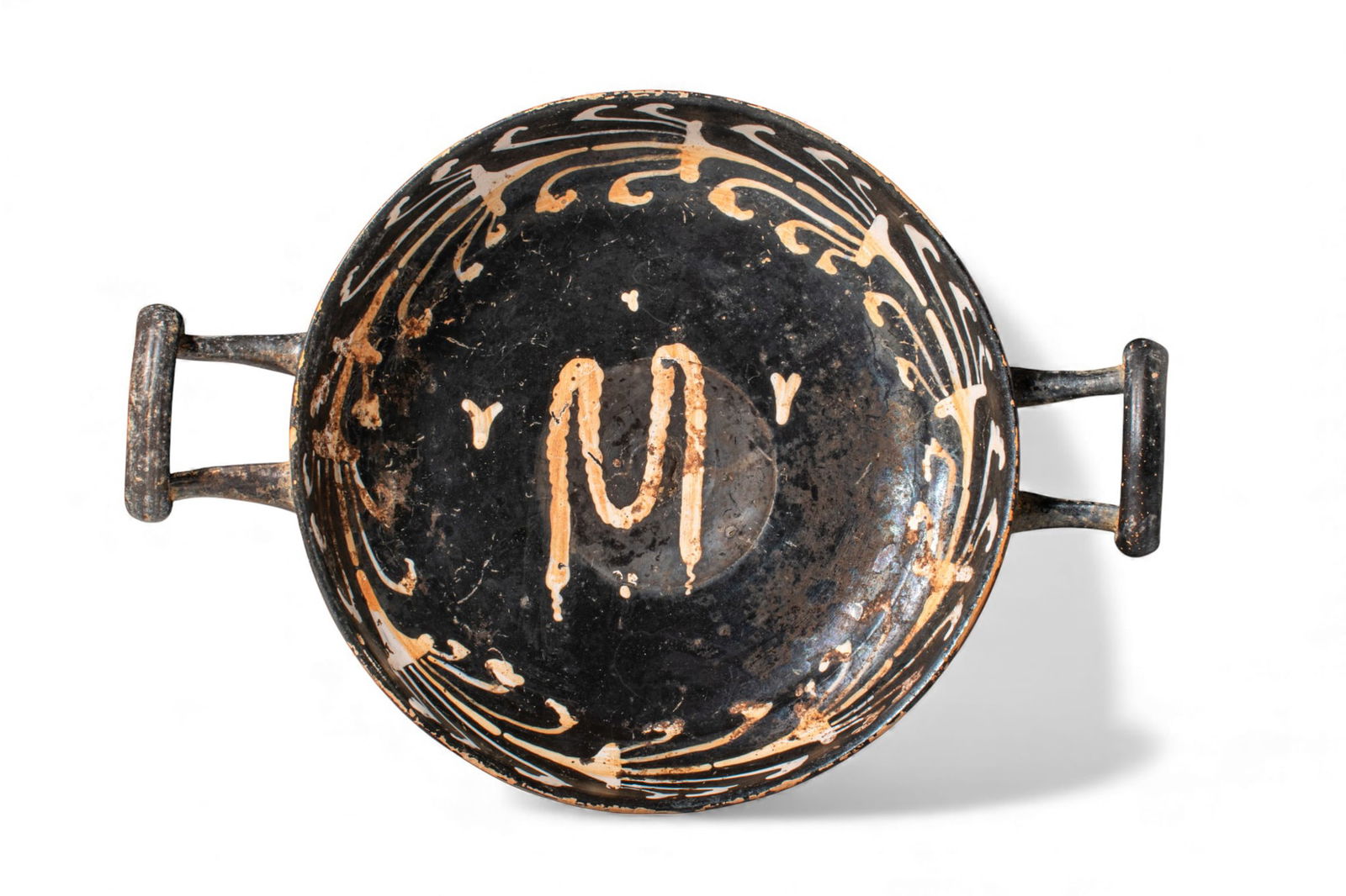 COLLECTION OF GREEK BLACK GLAZED KYLIKES (1 of 3)