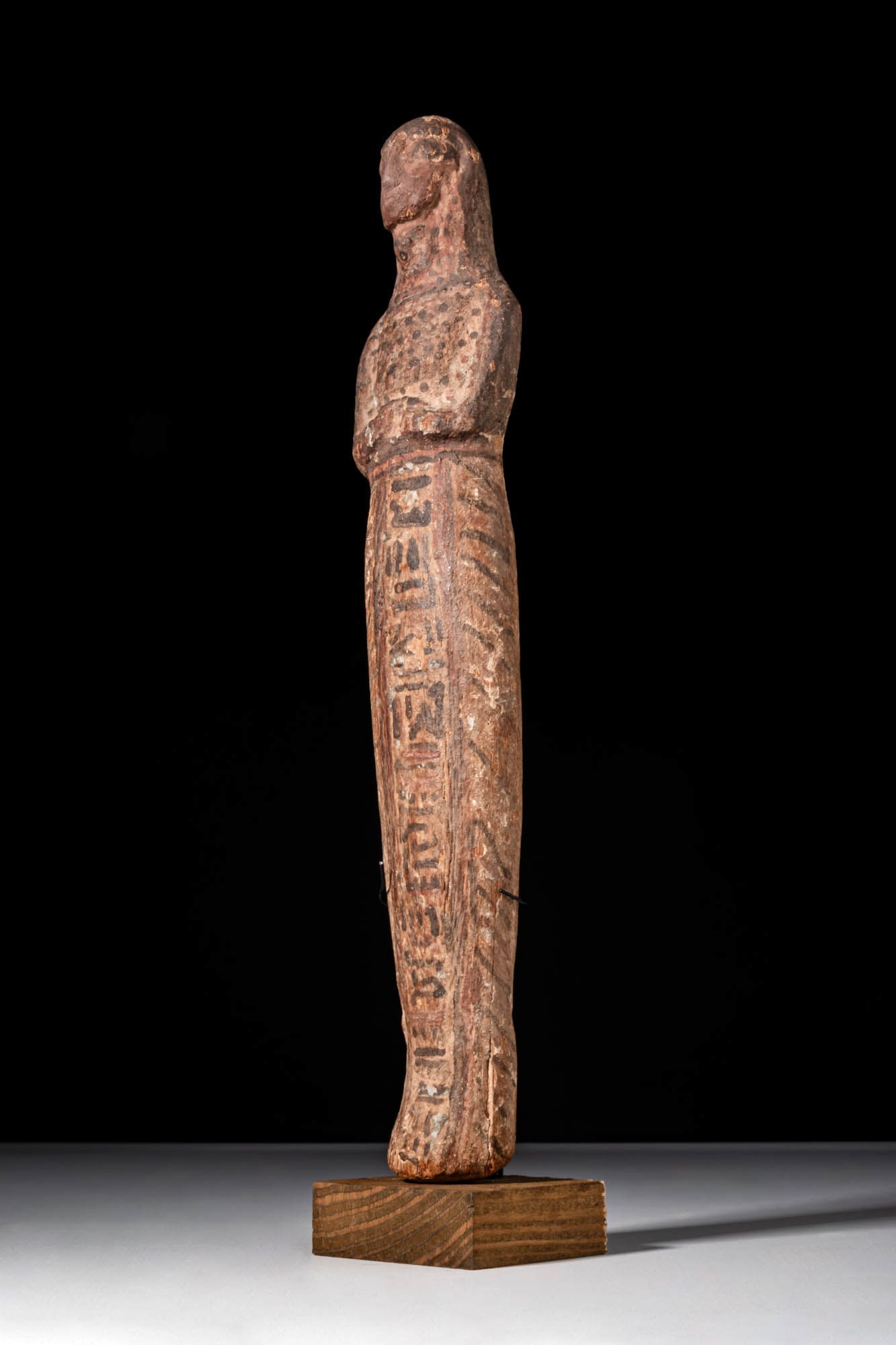 EGYPTIAN WOODEN USHABTI - 2