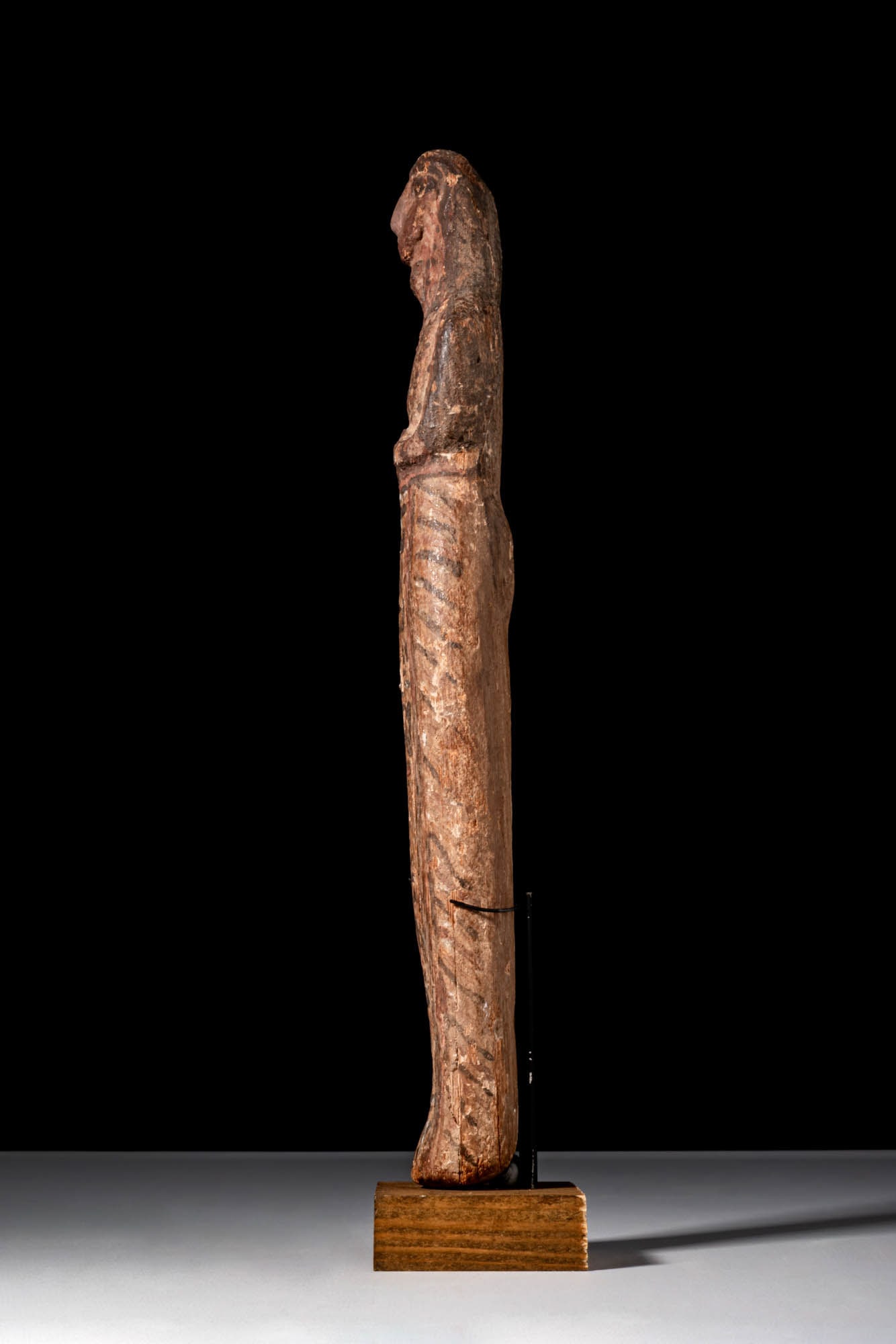EGYPTIAN WOODEN USHABTI - 3