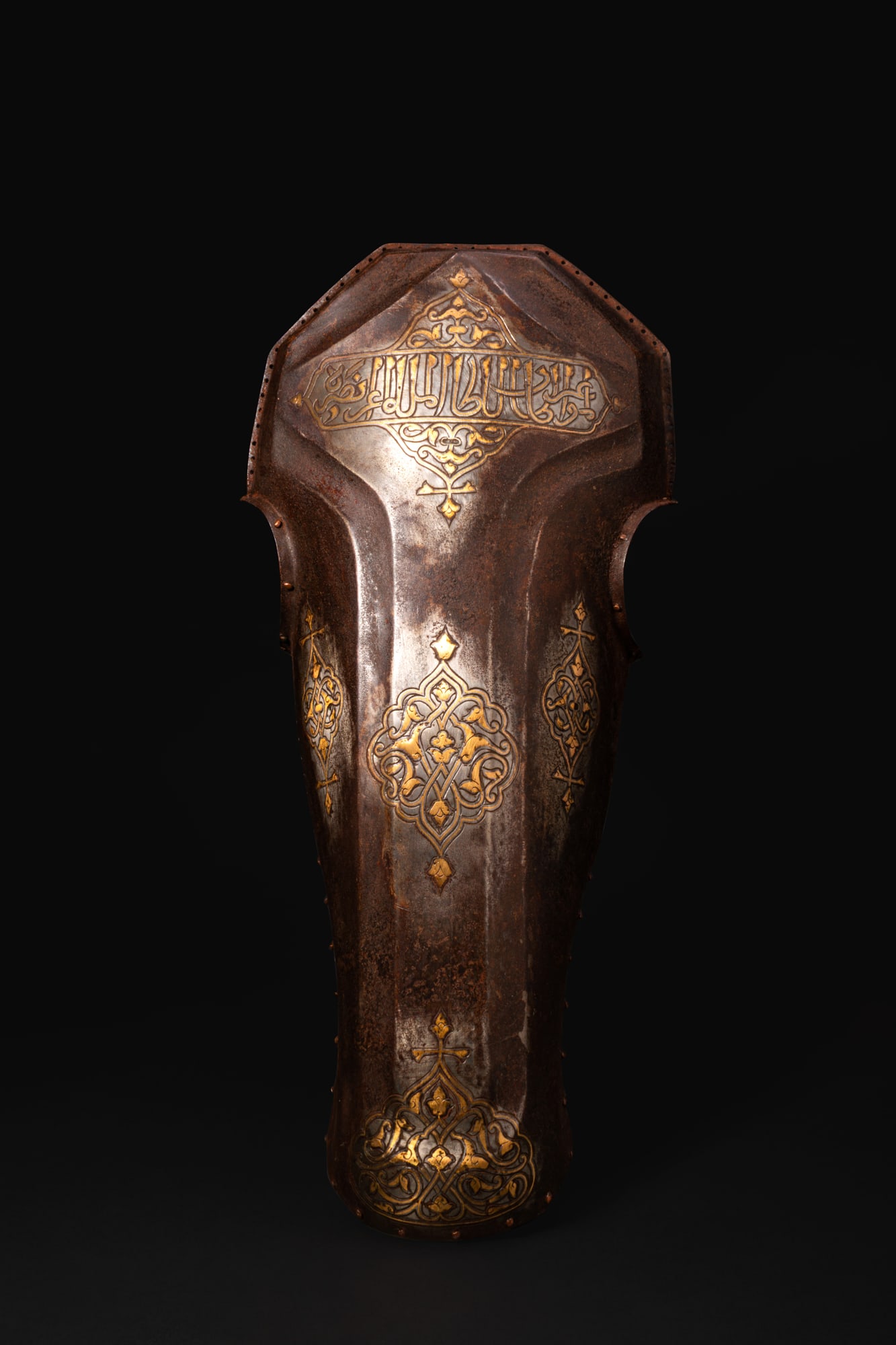 SAFAVID BRONZE INLAID CHAMFRON (1 of 3)