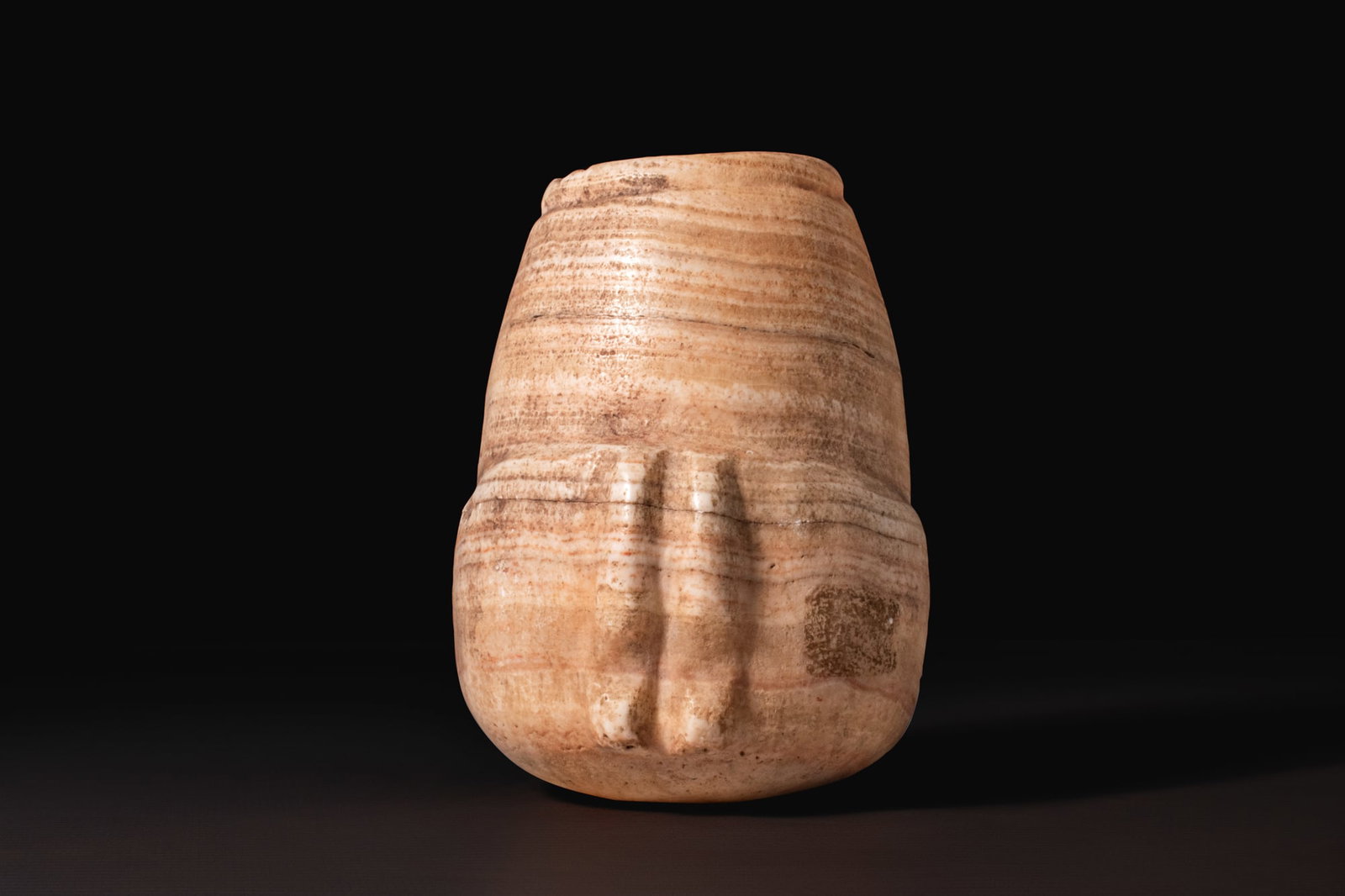 BACTRIAN STONE CYLINDRICAL VESSEL (1 of 3)