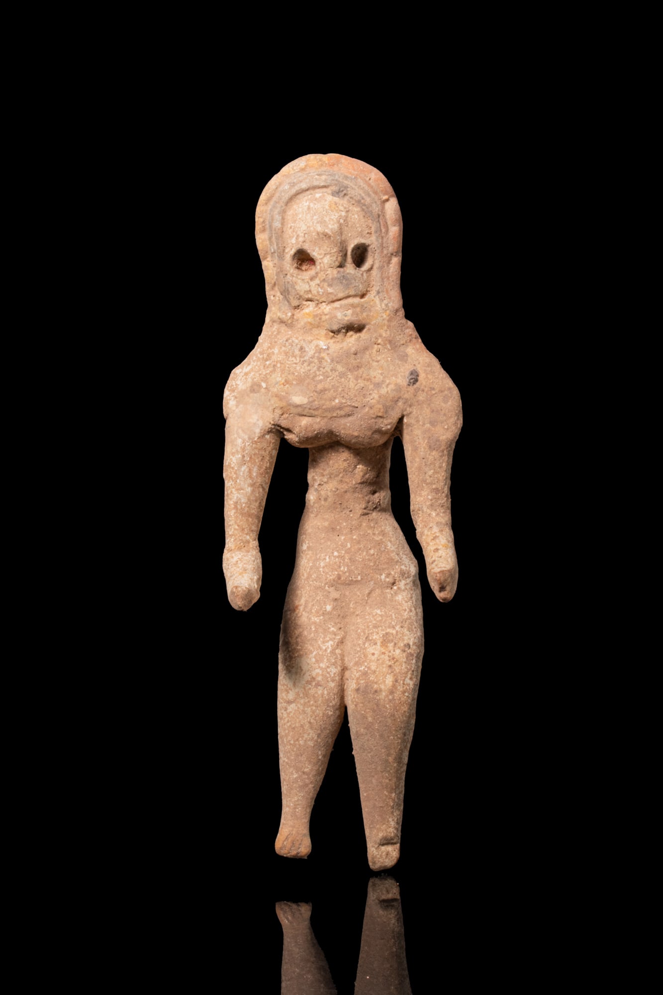 INDUS VALLEY TERRACOTTA FERTILITY IDOL (1 of 3)