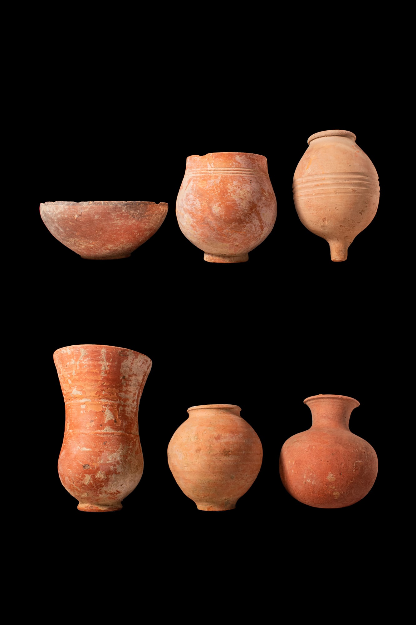COLLECTION OF BRONZE AGE POTTERY VESSELS (1 of 3)
