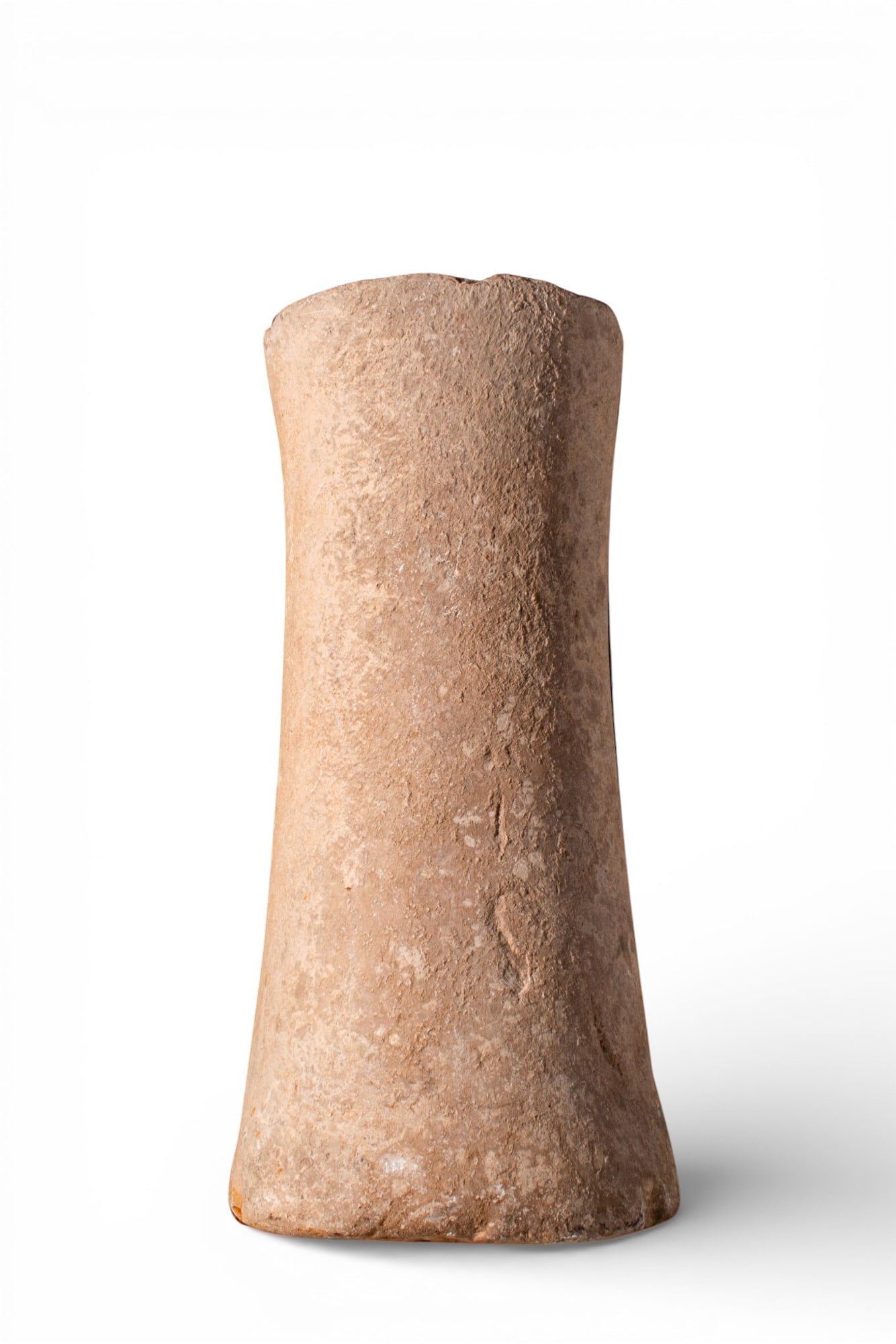 LARGE BACTRIAN STONE COLUMN IDOL (1 of 4)