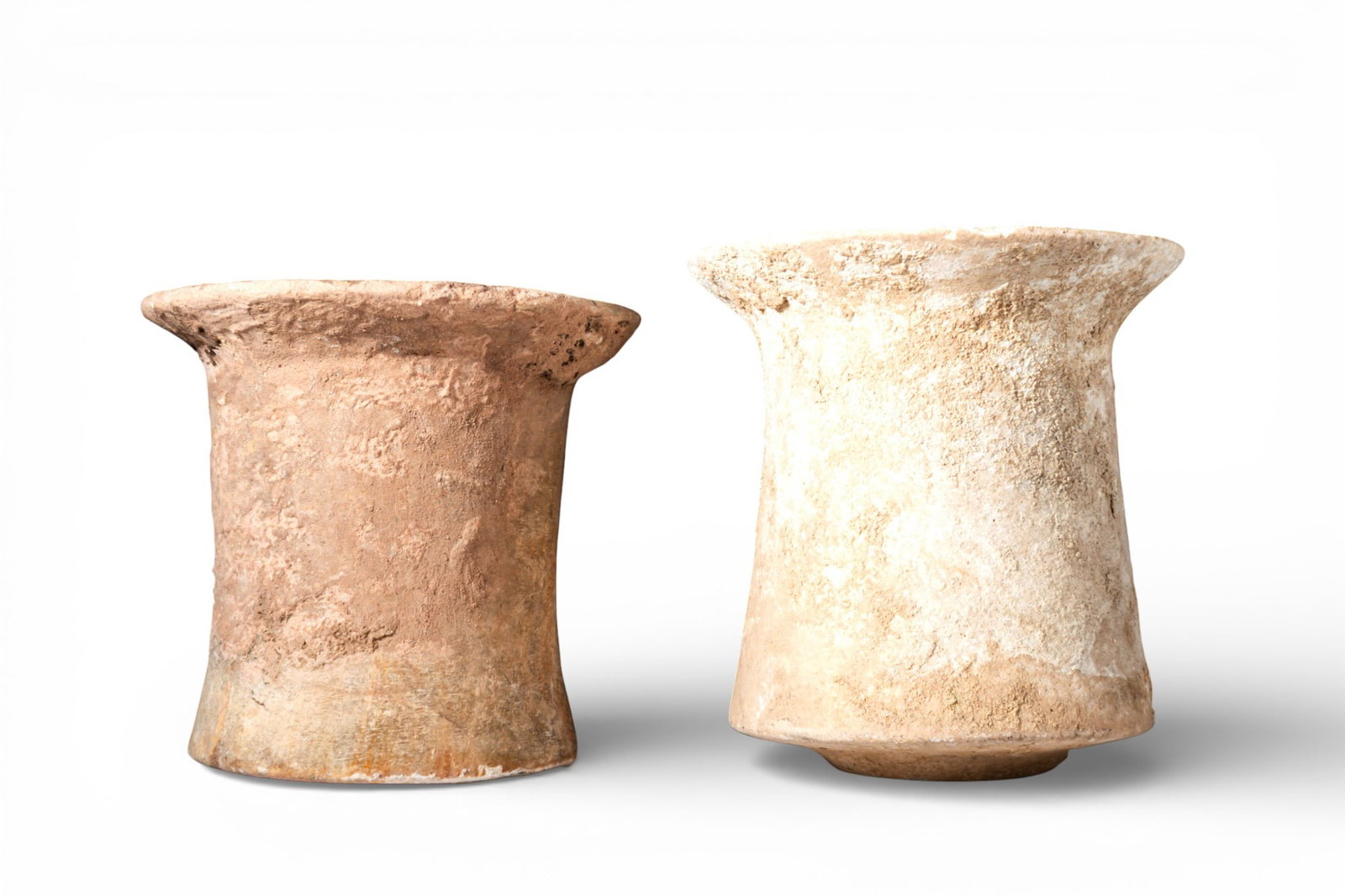 PAIR OF BACTRIAN STONE VESSELS (1 of 4)