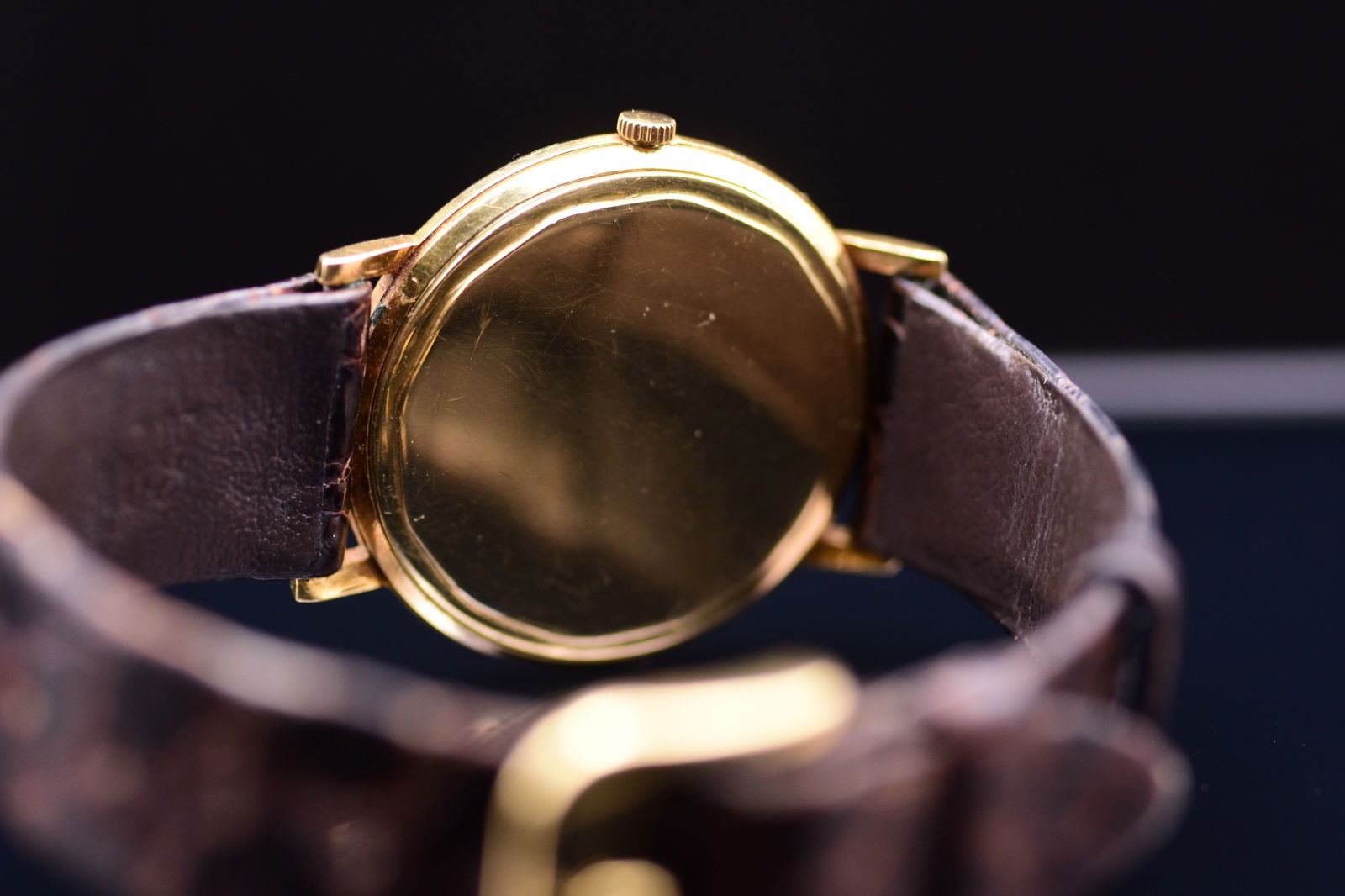 Audemars Piguet 18k Yellow Gold Automatic G?belin Co-Signed Watch c. 1965 Including Box - 3