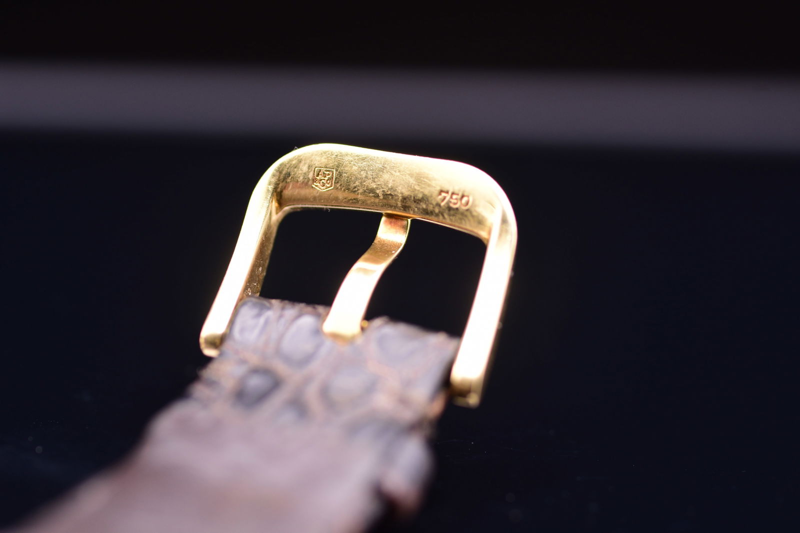 Audemars Piguet 18k Yellow Gold Automatic G?belin Co-Signed Watch c. 1965 Including Box - 8