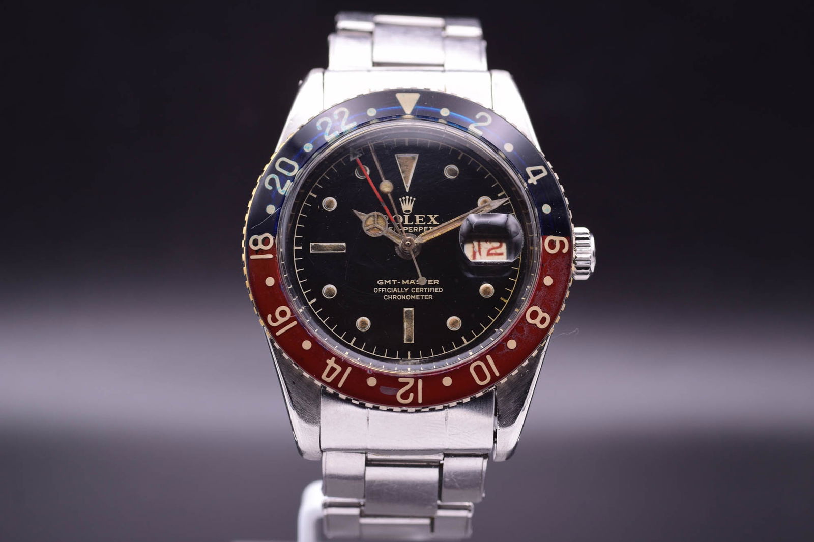 Rolex, GMT-Master, Ref 6542 A Highly Important Stainless Steel Dual Time Zone Wristwatch with Date, (1 of 8)