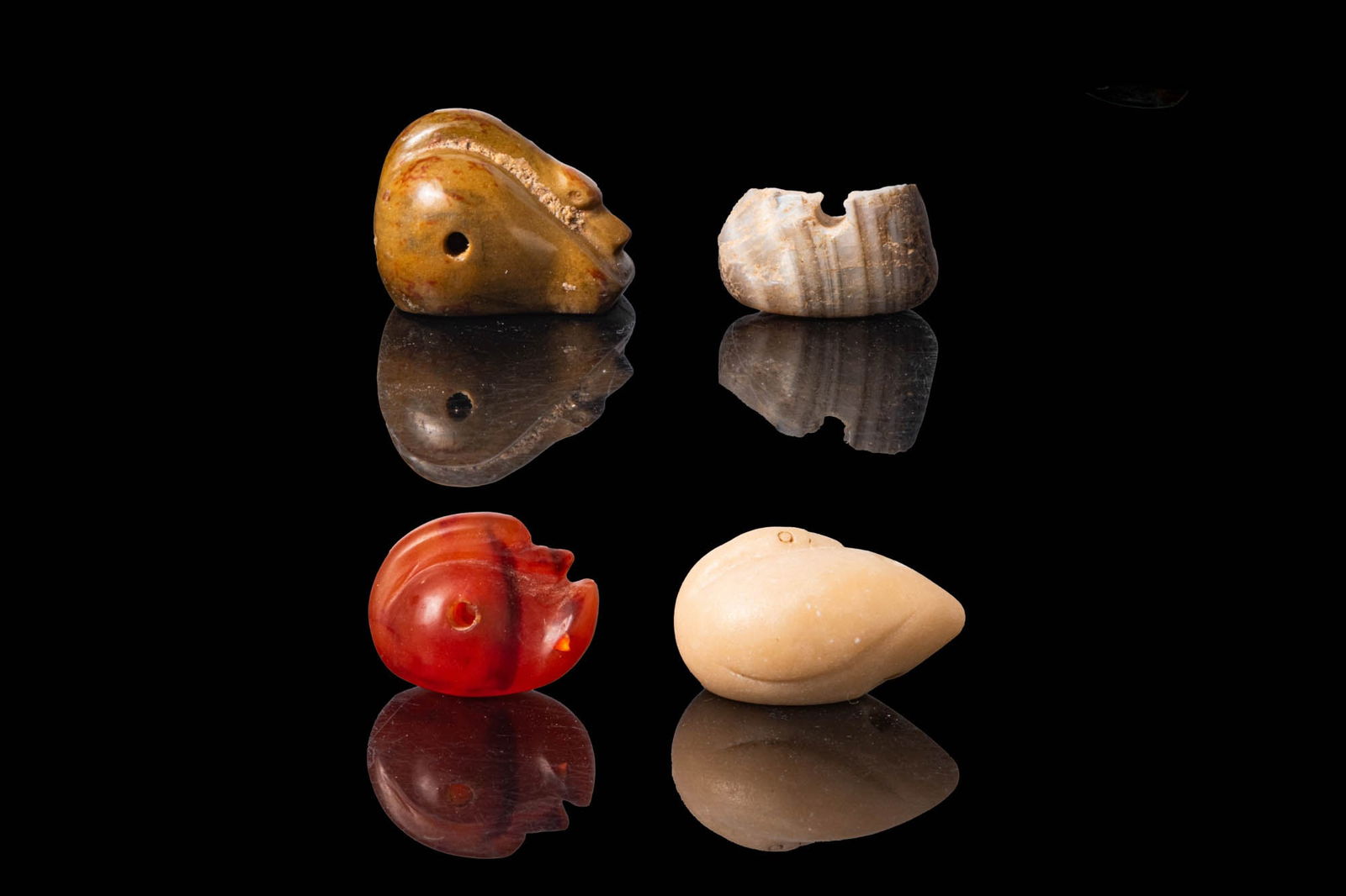 COLLECTION OF MESOPOTAMIAN STONE DUCK WEIGHTS (1 of 3)