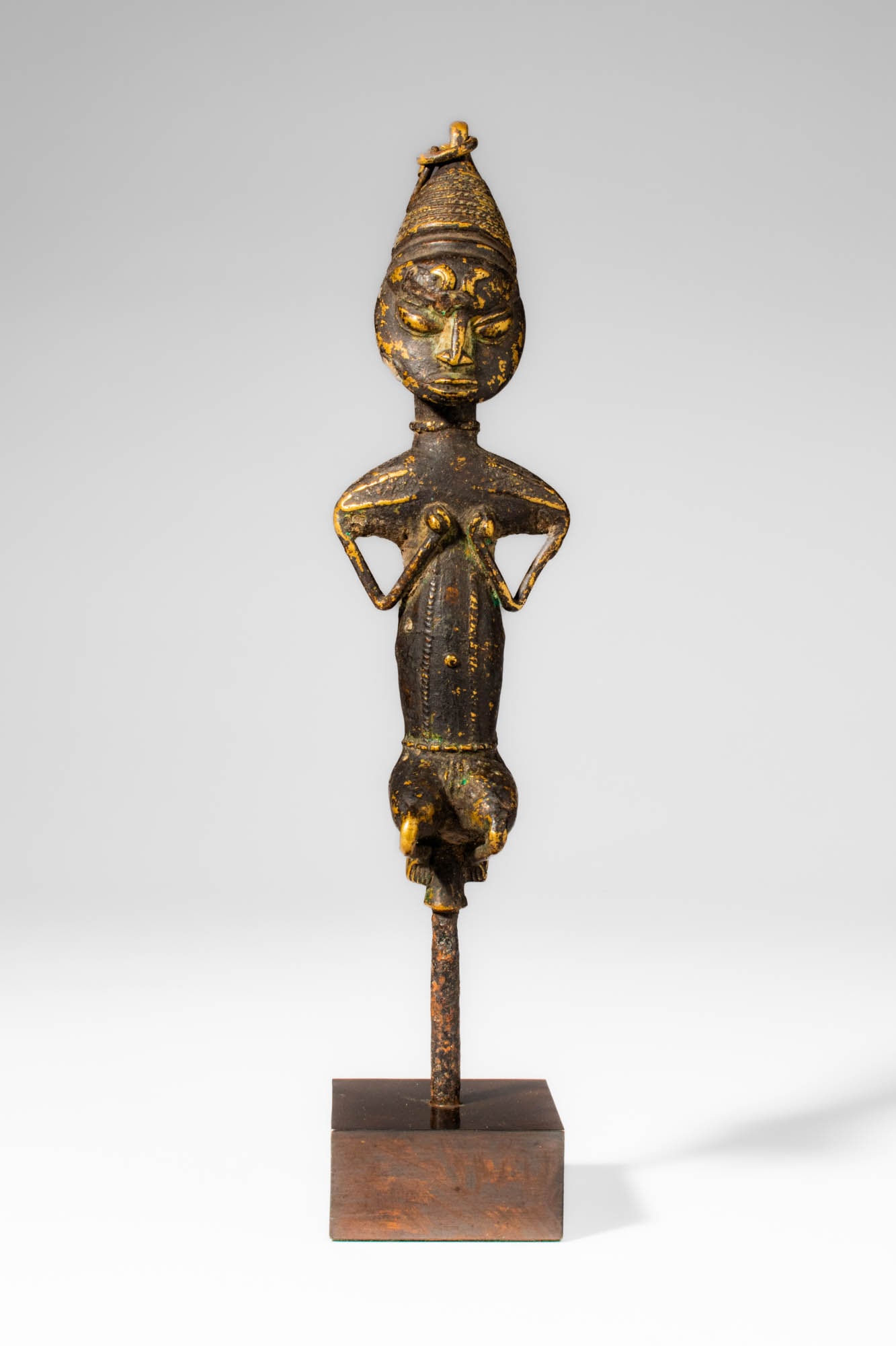 BRONZE YORUBA OGBONI FIGURE (1 of 5)