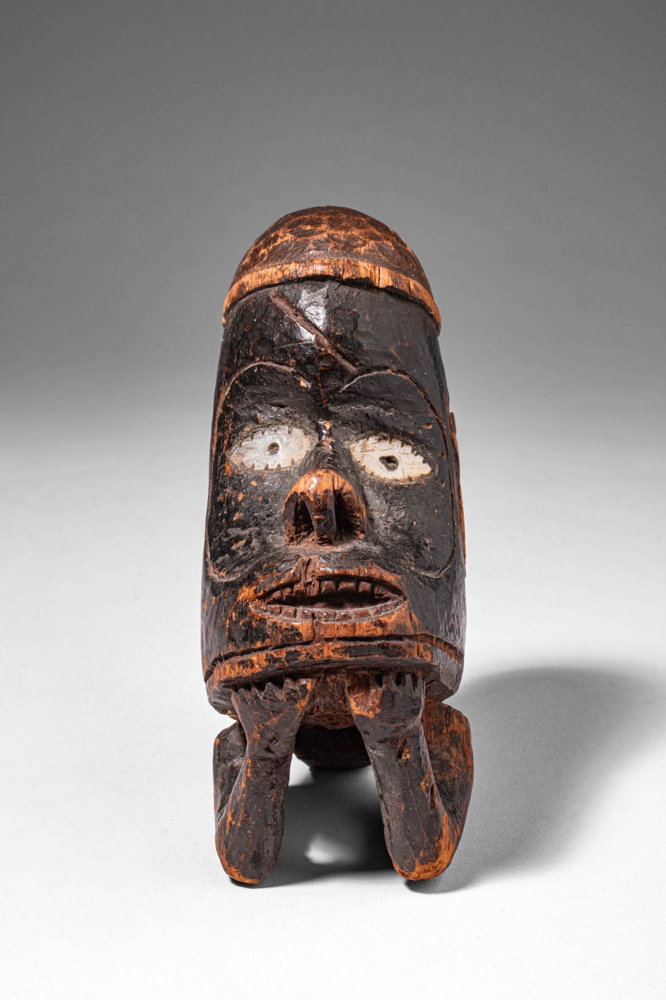 SOLOMON ISLANDS CANOE PROW FIGURE (1 of 6)