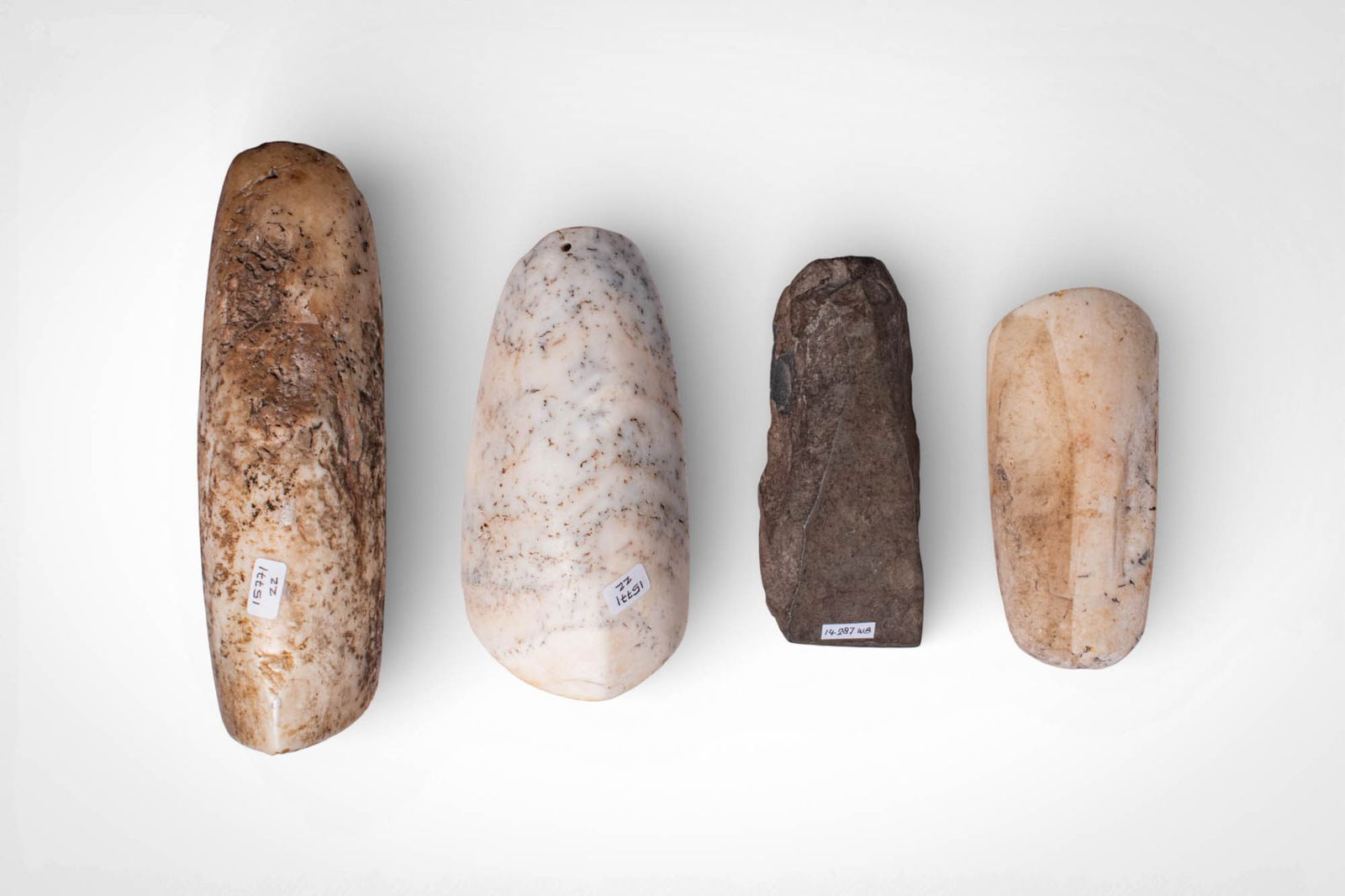 GROUP OF OCEANIC STONE IMPLEMENTS (1 of 4)