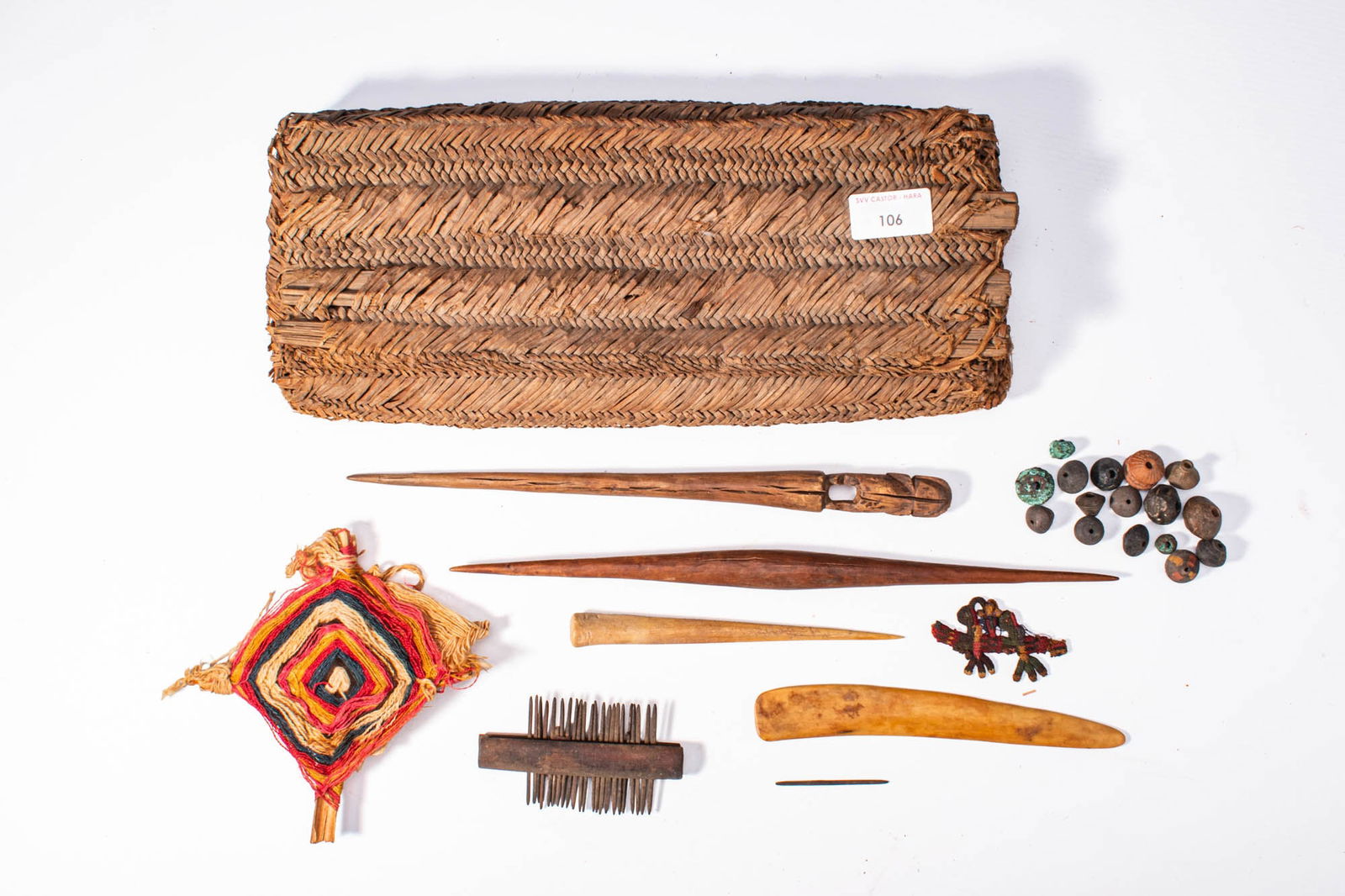 WEAVER'S BOX AND TOOLS (1 of 3)