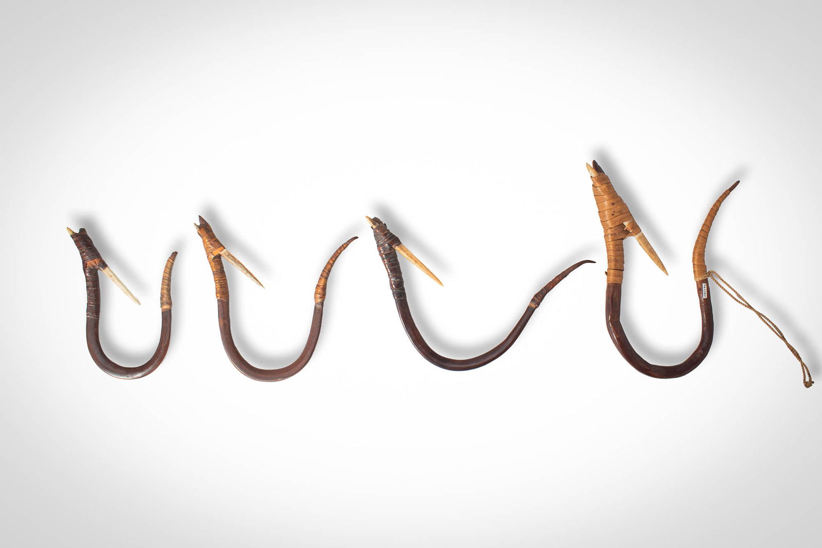 GROUP OF MAORI FISH HOOKS (1 of 2)