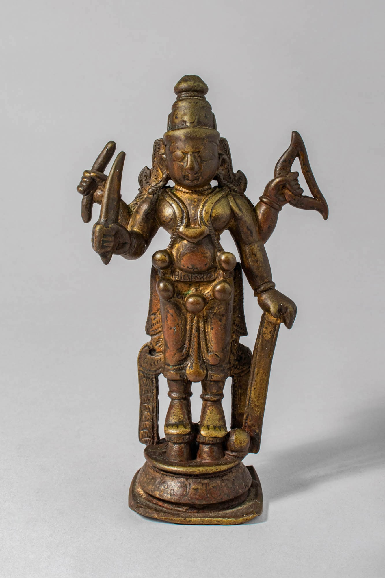 INDIAN BRONZE FIGURE OF MURUGAN (1 of 5)