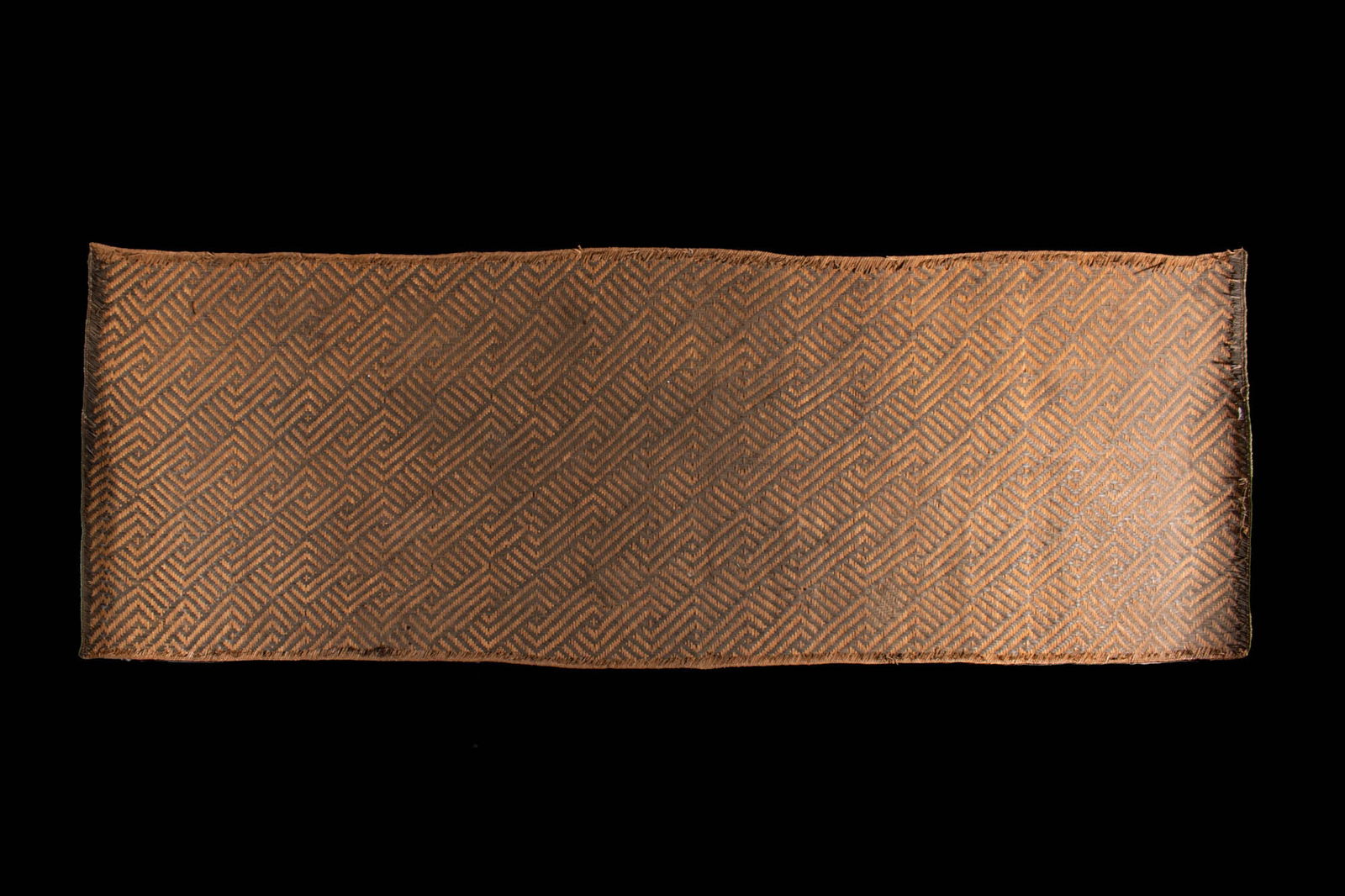 WOVEN MAT, POSSIBLY KUBA (1 of 3)