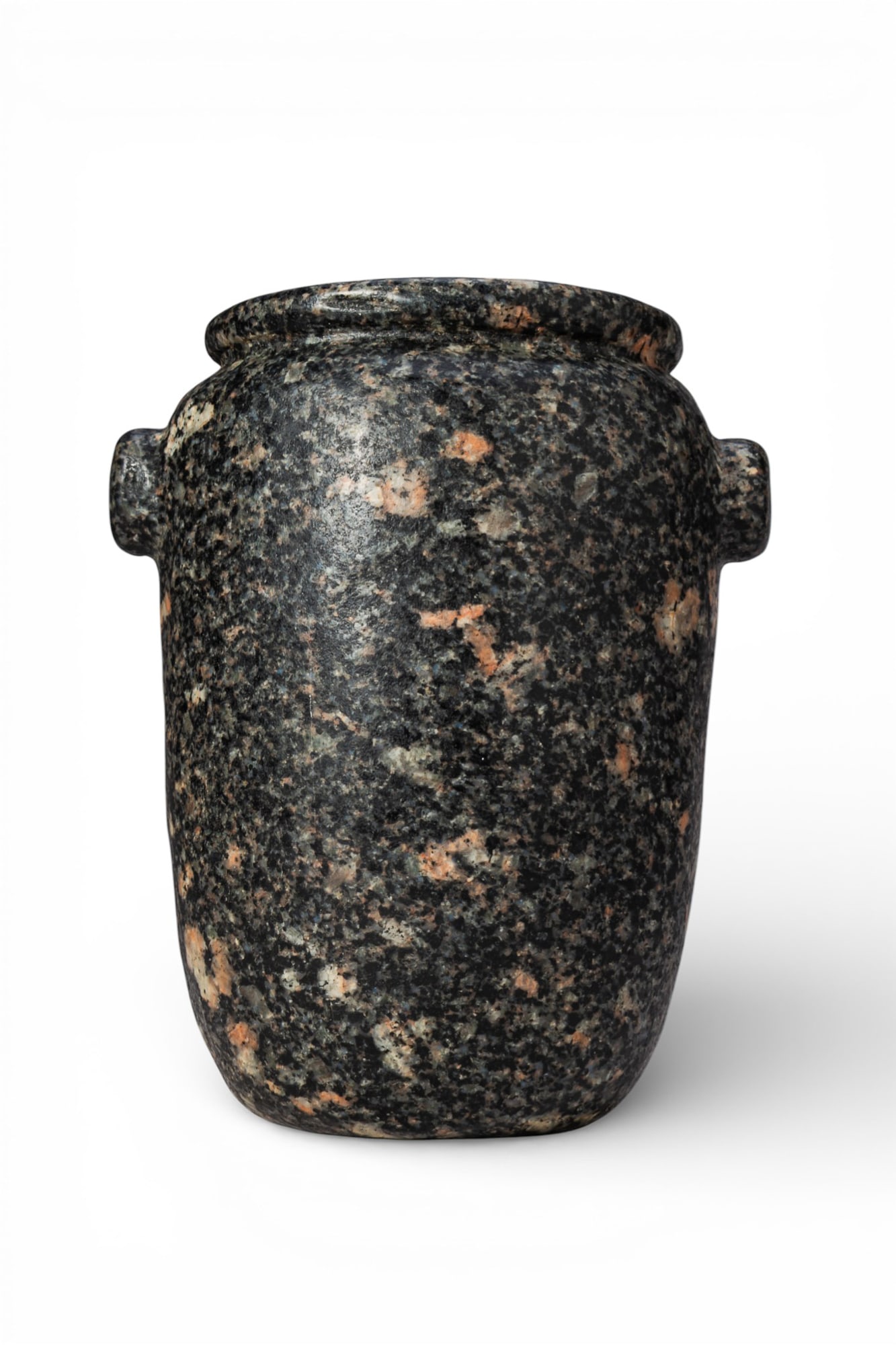 LARGE EGYPTIAN GRANITE STONE JAR (1 of 6)