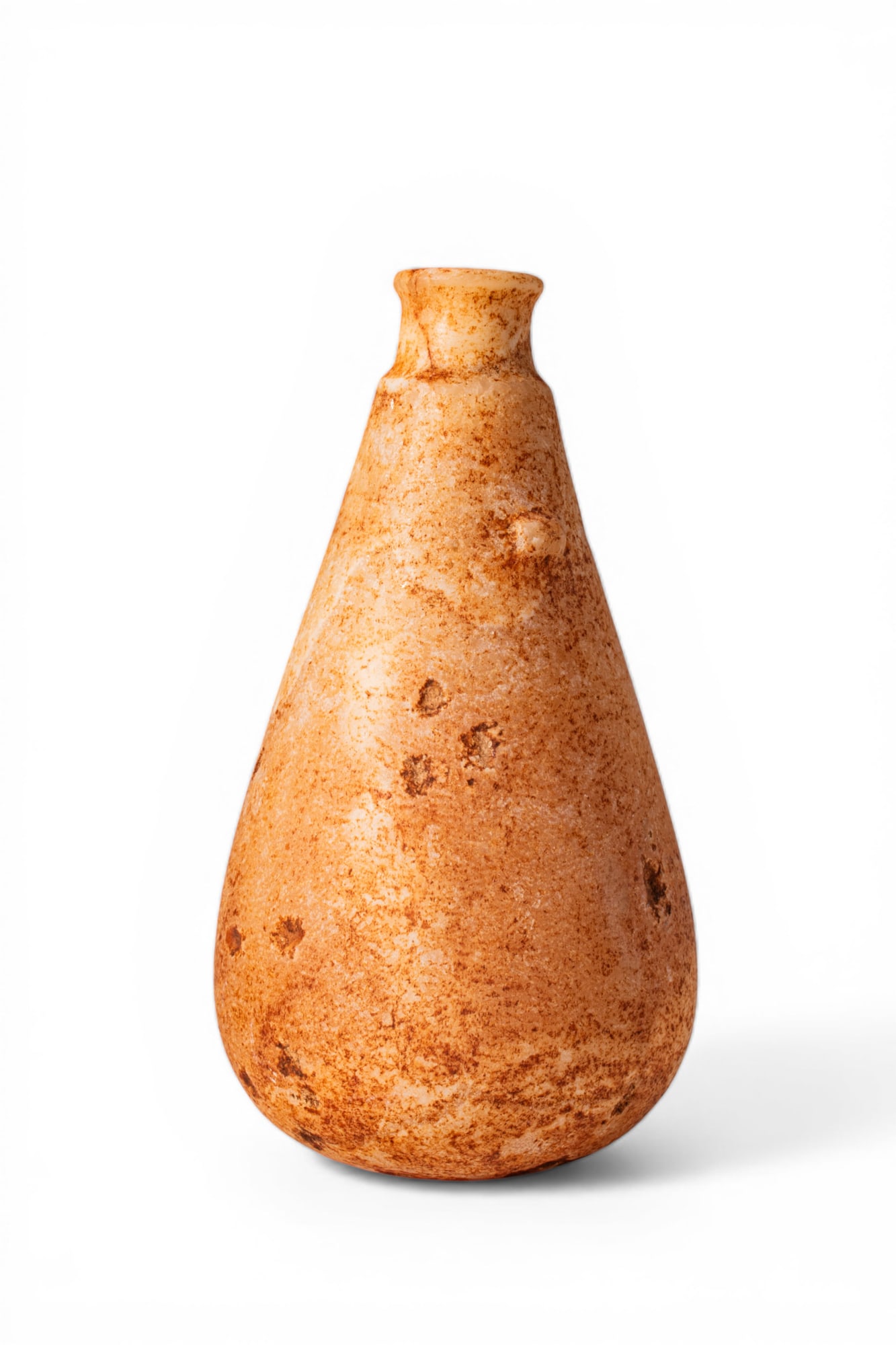 EGYPTIAN ALABASTER BOTTLE (1 of 4)