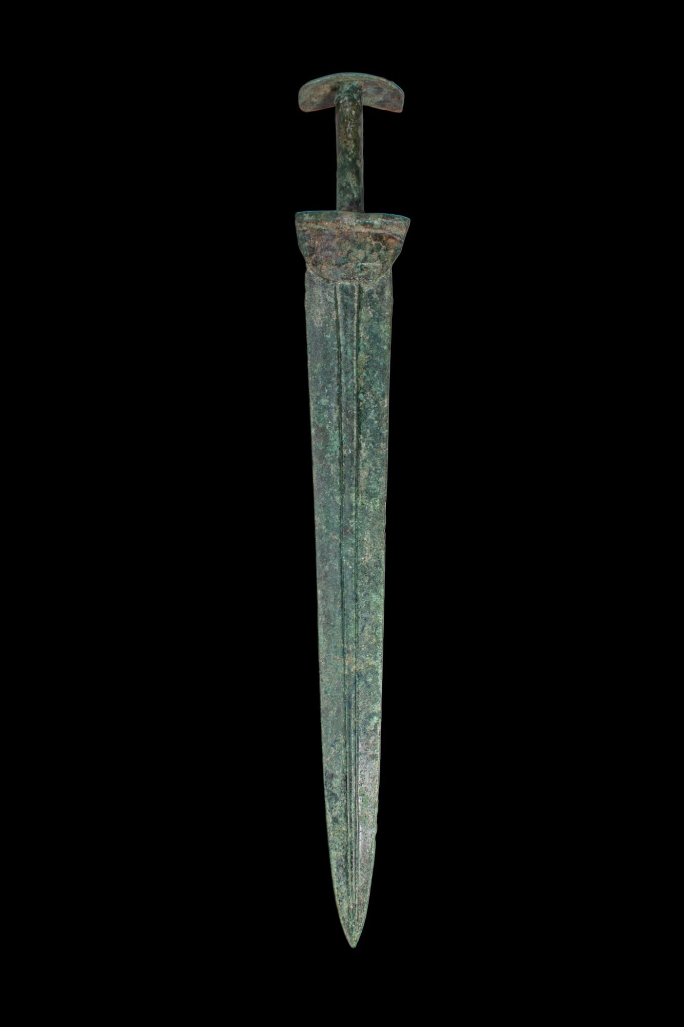 BRONZE AGE / EARLY GREEK PERIOD BRONZE DAGGER (1 of 3)