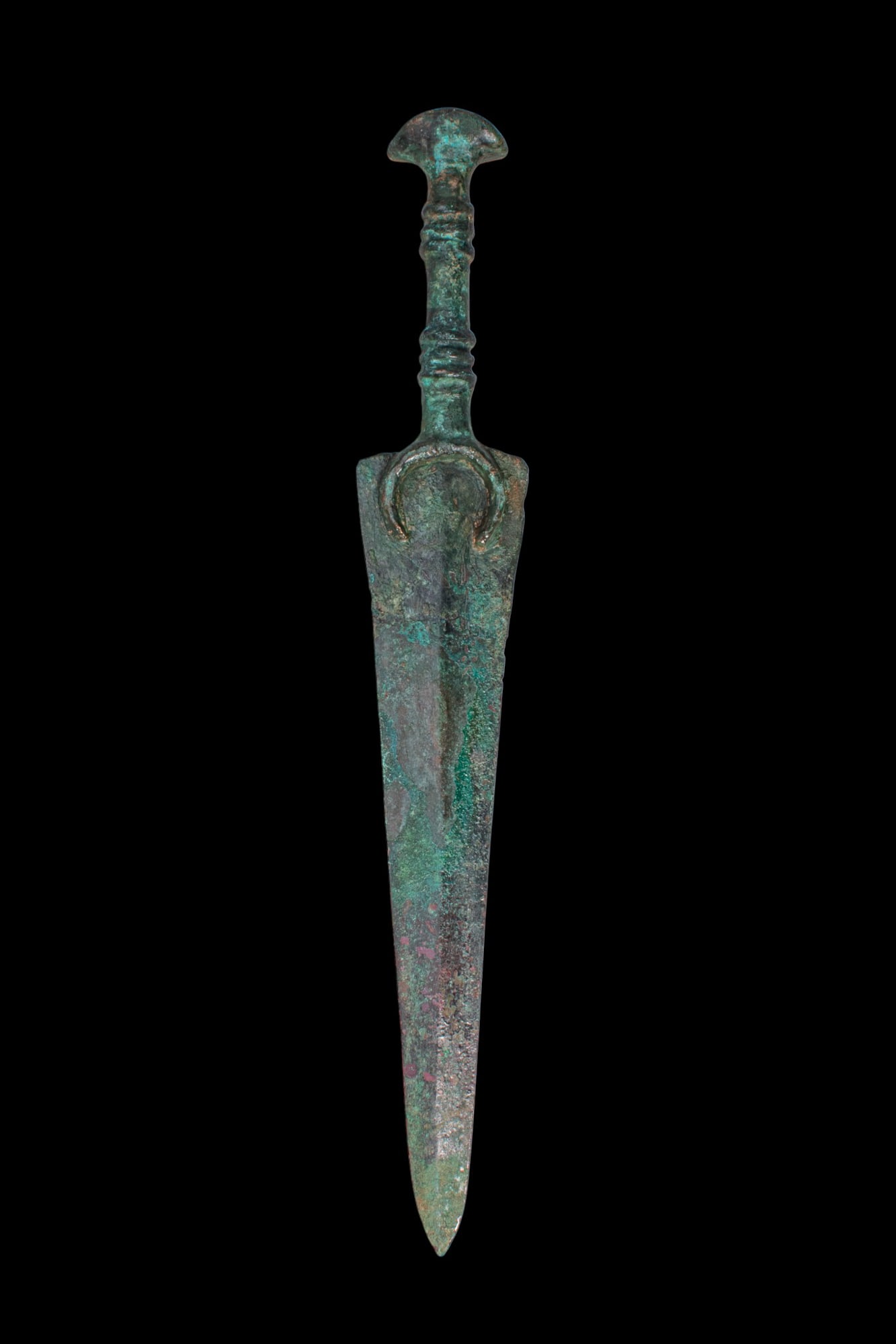 BRONZE AGE / EARLY GREEK PERIOD BRONZE DAGGER (1 of 3)