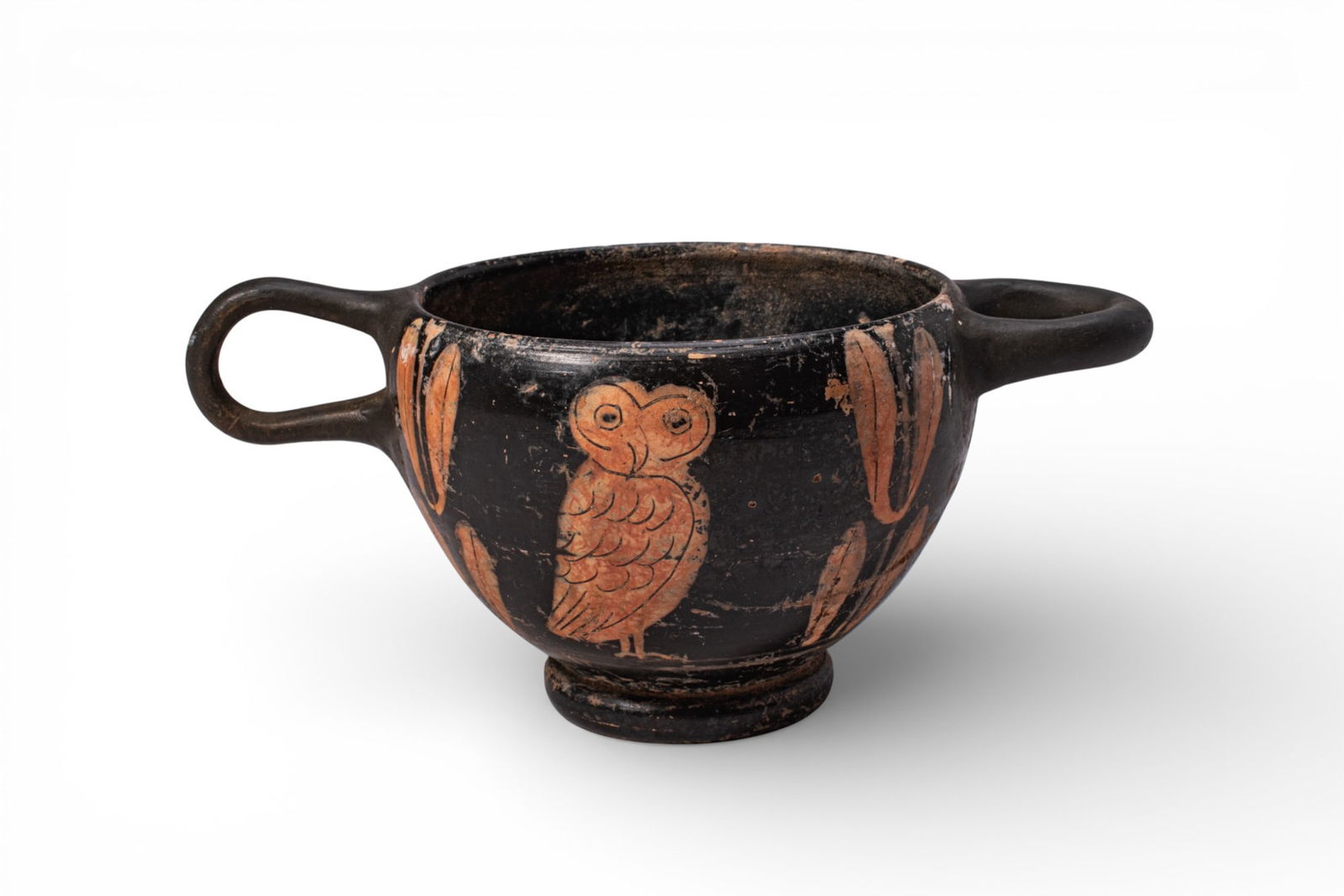 ATTIC RED-FIGURE SKYPHOS WITH OWLS (1 of 5)