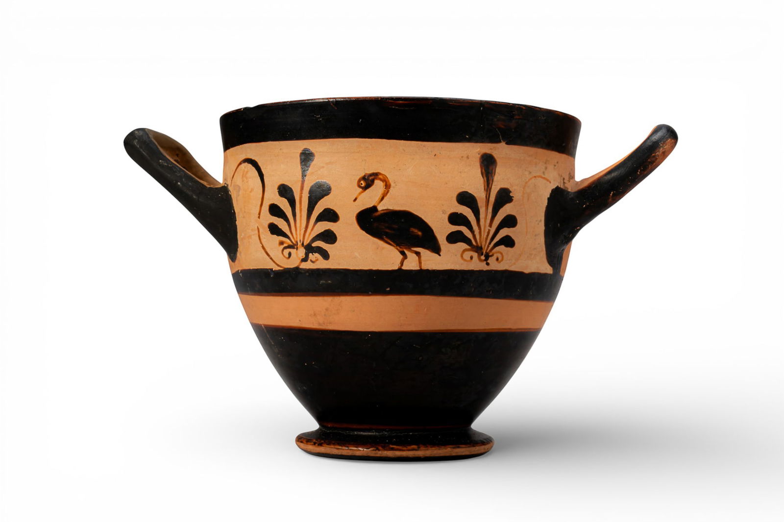 ATTIC BLACK-FIGURE SKYPHOS WITH SWAN AND PALMETTES (1 of 6)