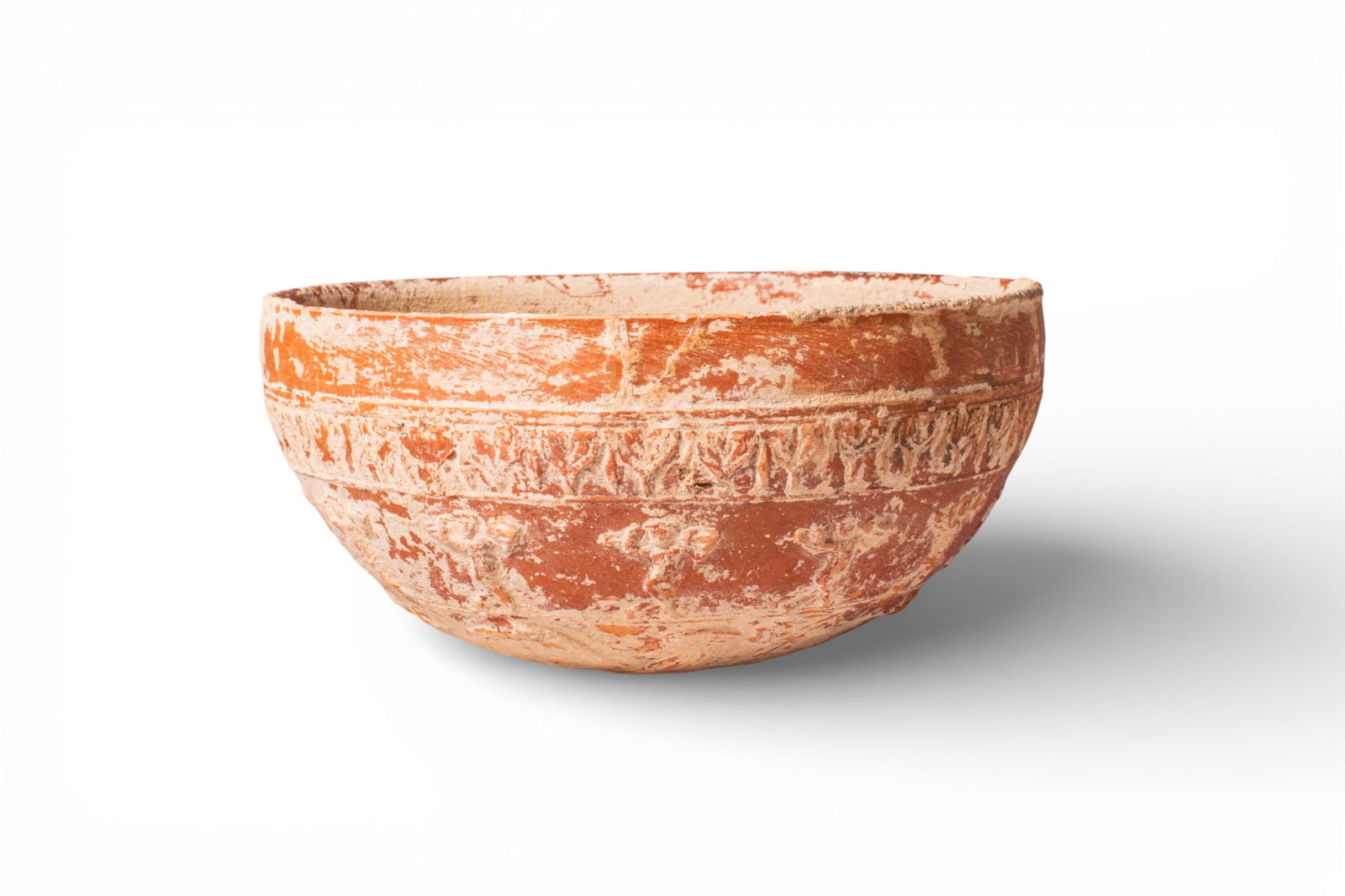 FANTASTIC GREEK MOULD-MADE MEGARIAN BOWL (1 of 5)