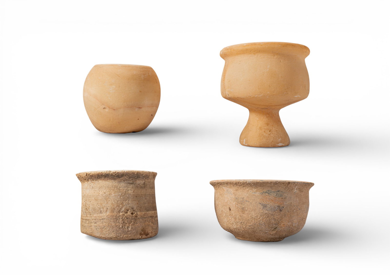 COLLECTION OF BACTRIAN STONE VESSELS (1 of 4)