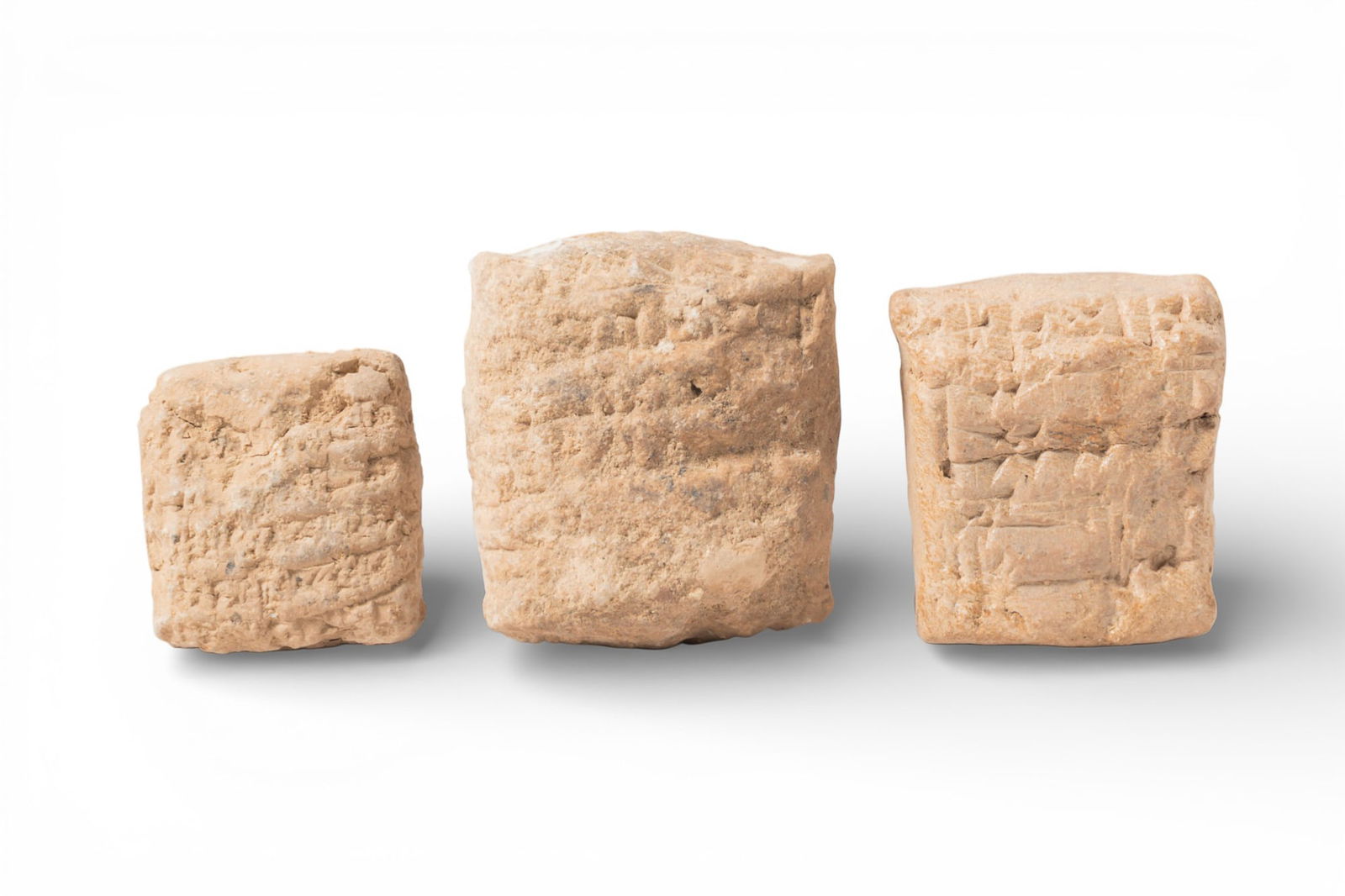 COLLECTION OF SUMERIAN PILLOW CLAY TABLETS (1 of 3)