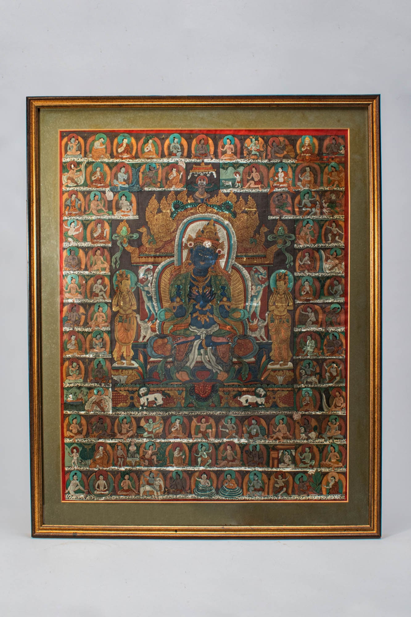 TIBETAN THANGKA OF VAJRADHARA (1 of 4)