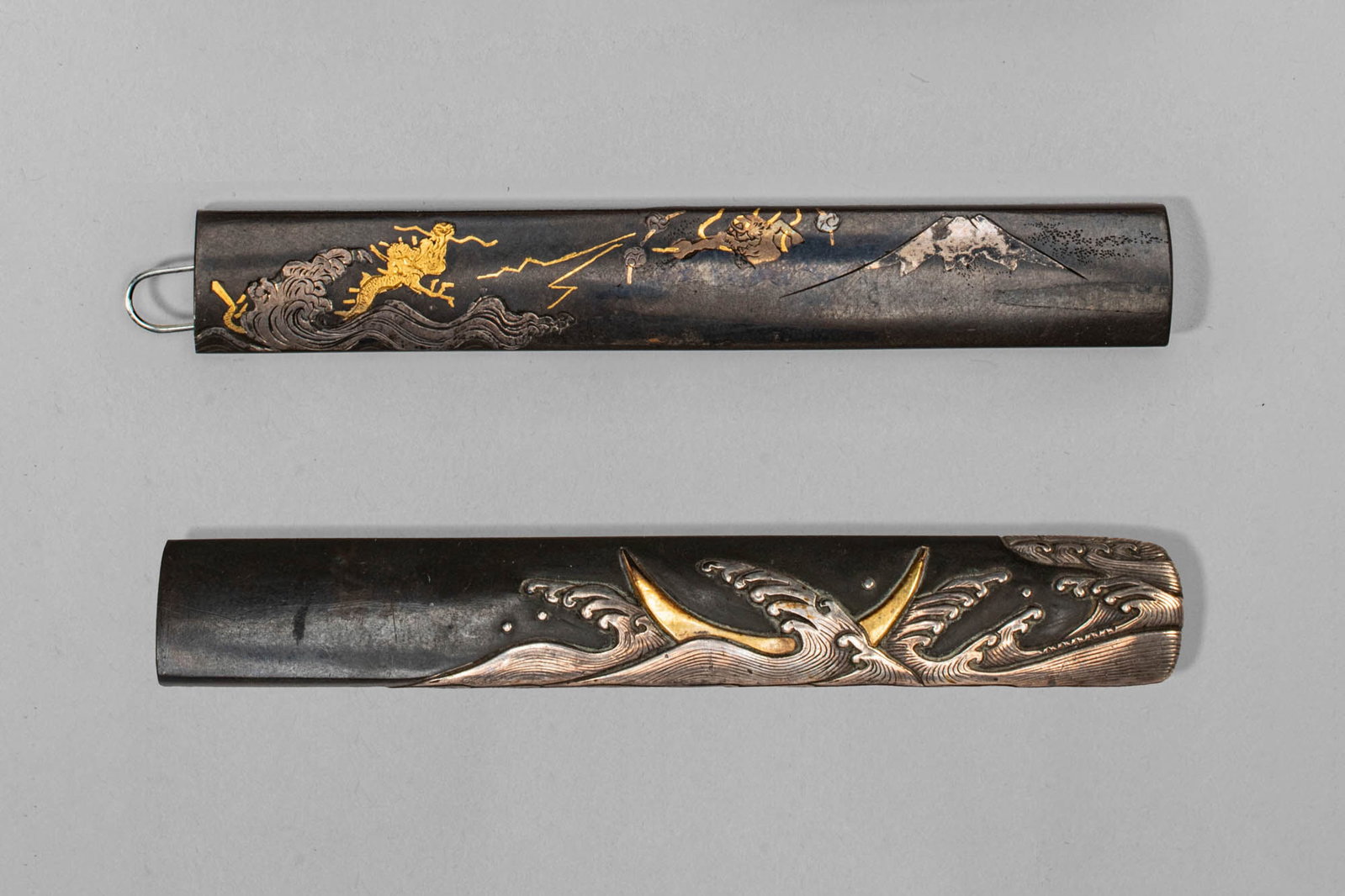TWO JAPANESE KOZUKA, HAMANO LINEAGE AND ANONYMOUS (1 of 3)
