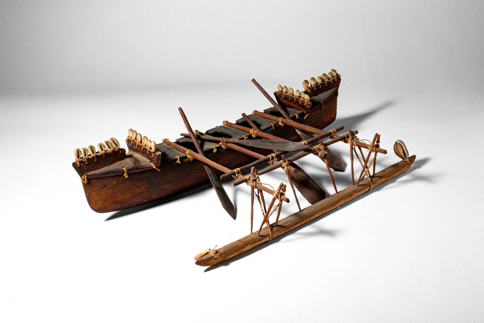 SAMOAN ISLANDS CANOE MODEL (1 of 5)