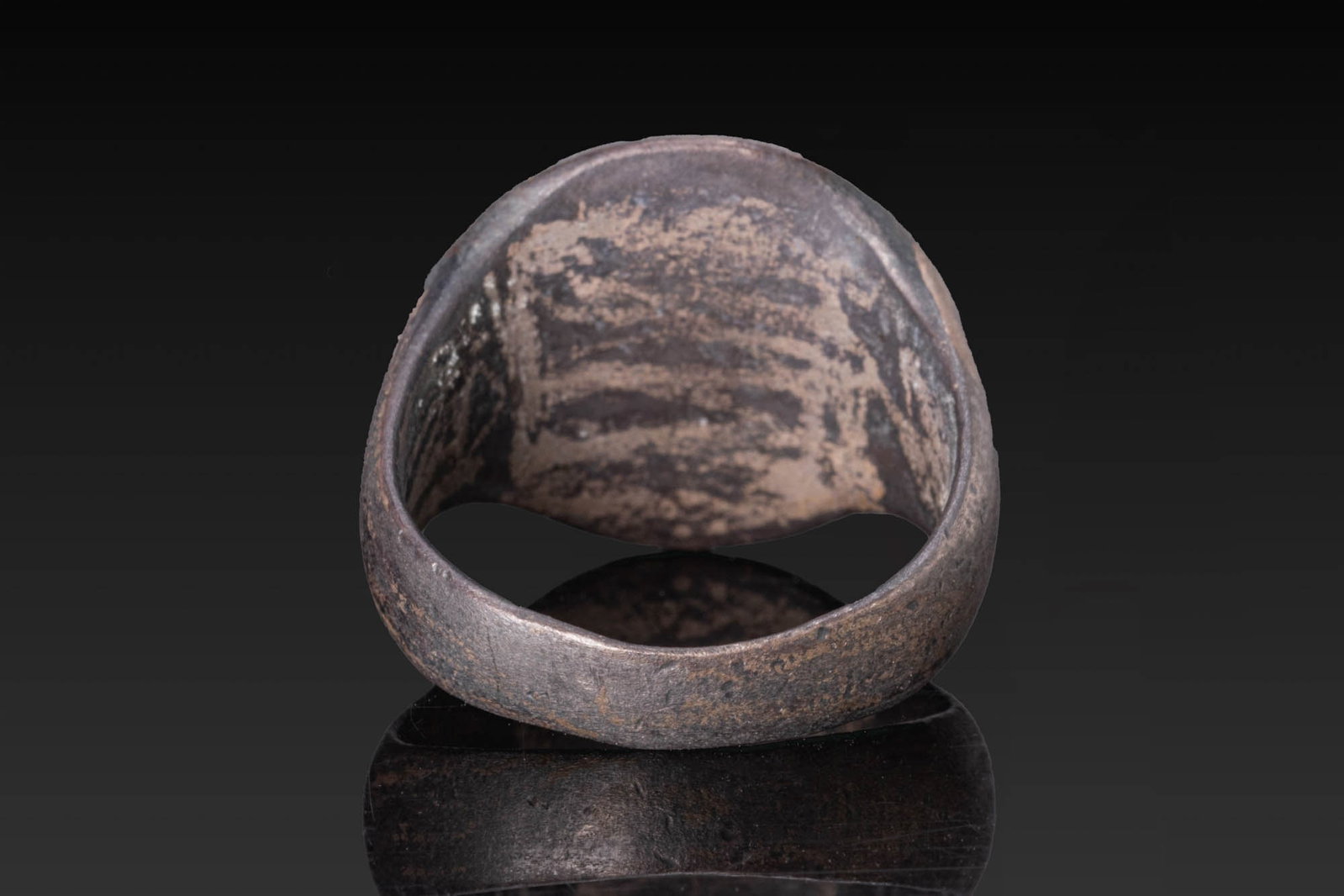 ROMAN SILVER RING WITH EAGLE - 3