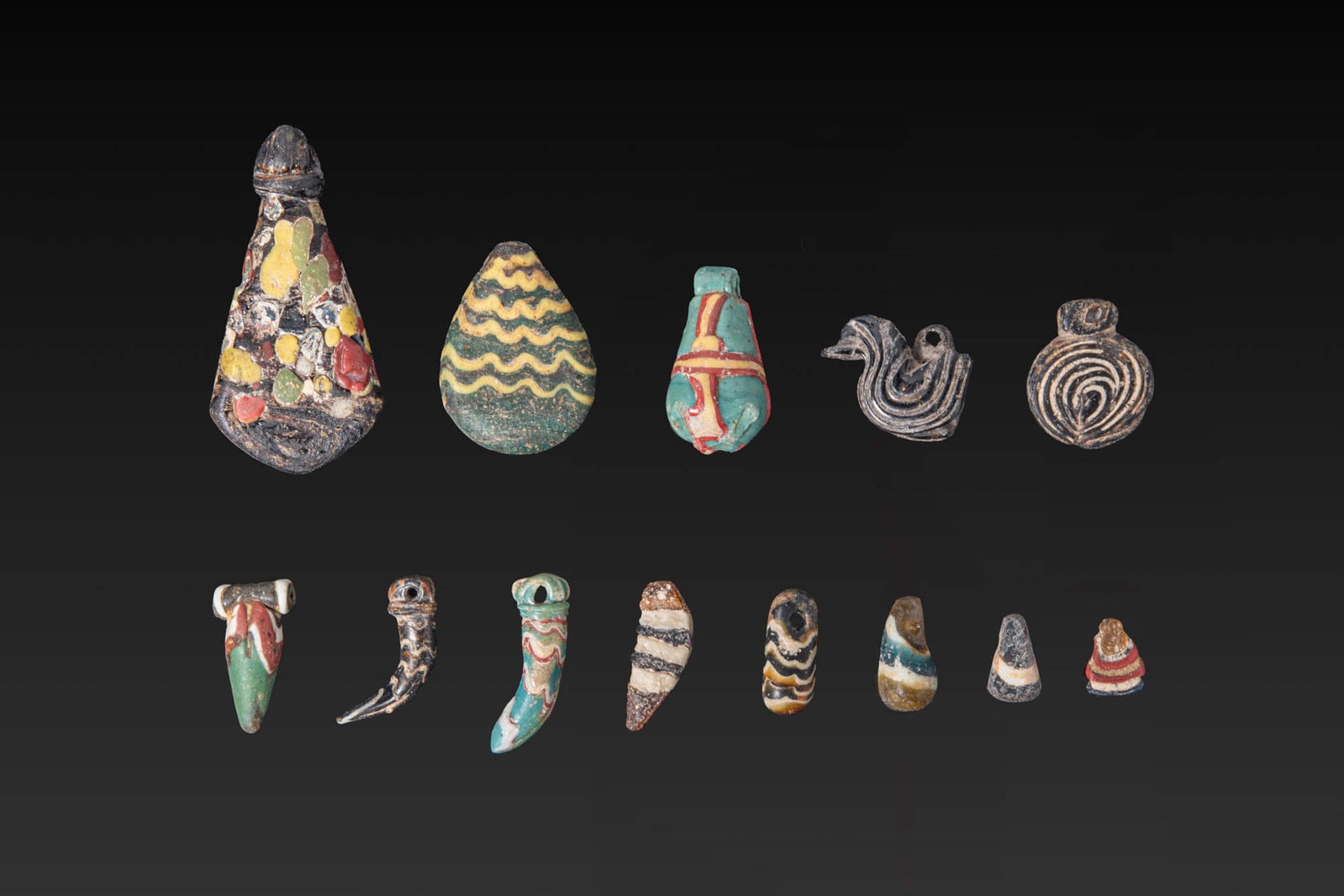 COLLECTION OF GREEK AND ROMAN GLASS BEADS (1 of 3)