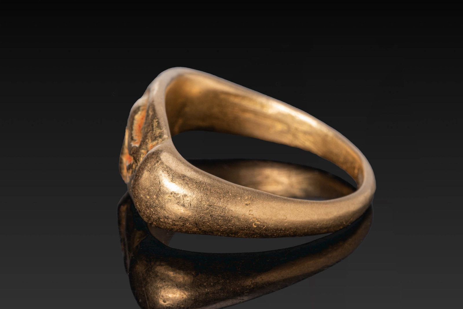 MEDIEVAL JAVANESE SOLID GOLD RING - 3