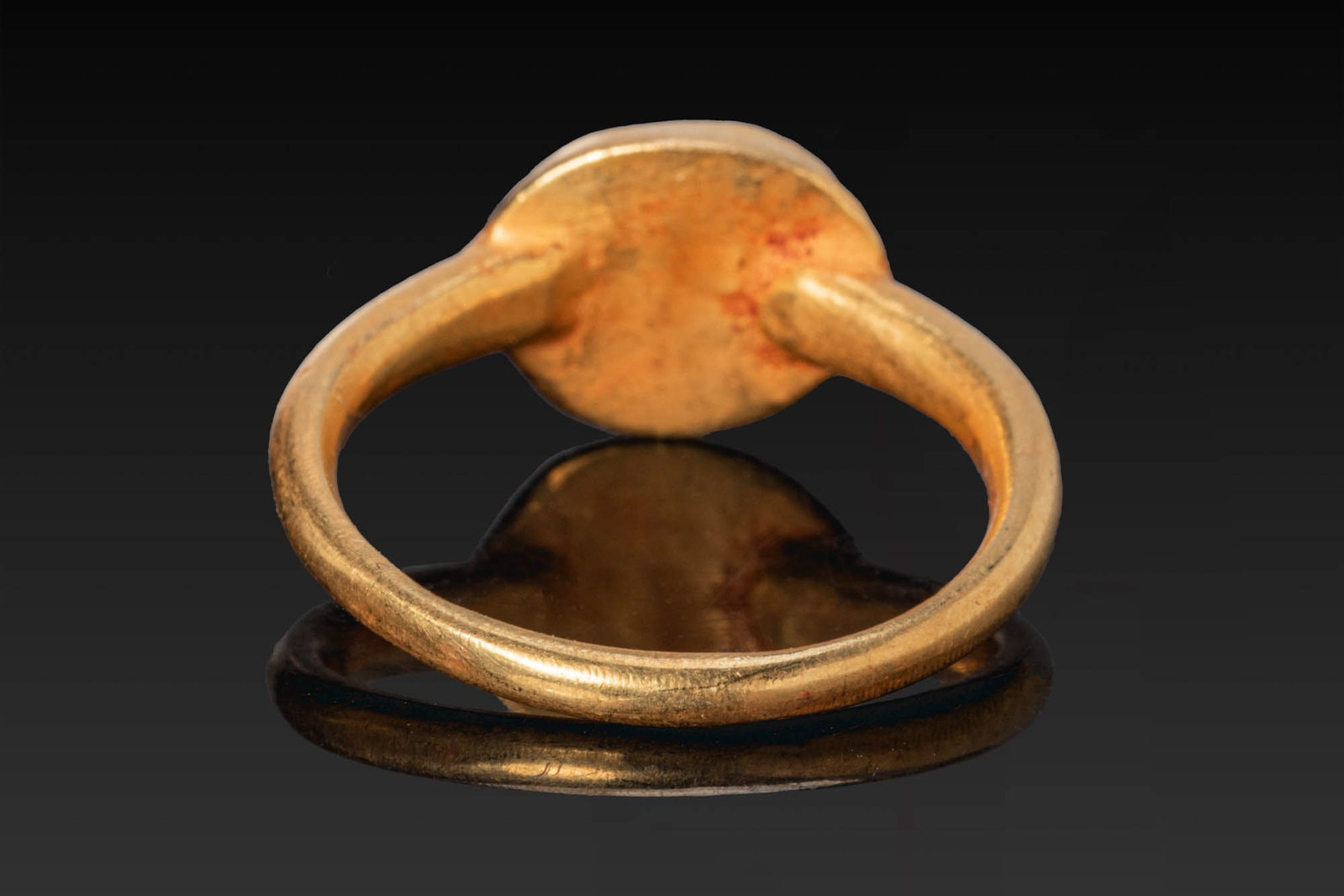 MEDIEVAL SOLID GOLD RING - 4