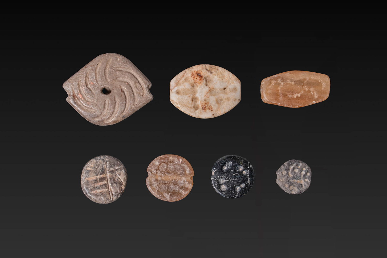 COLLECTION OF MESOPOTAMIAN STONE STAMP SEALS - ORIGINAL LAMBERT REPORT (1 of 9)